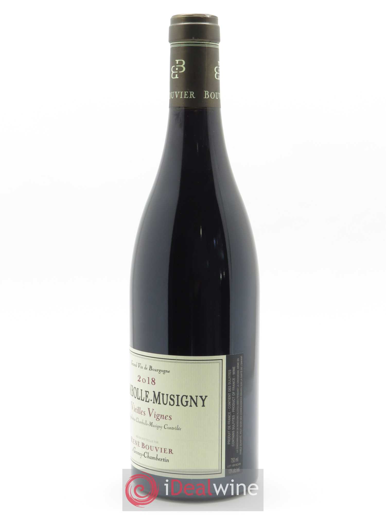 Chambolle-Musigny Vieilles Vignes René Bouvier (Domaine) 2018 - Lot de 1 bouteille - 1