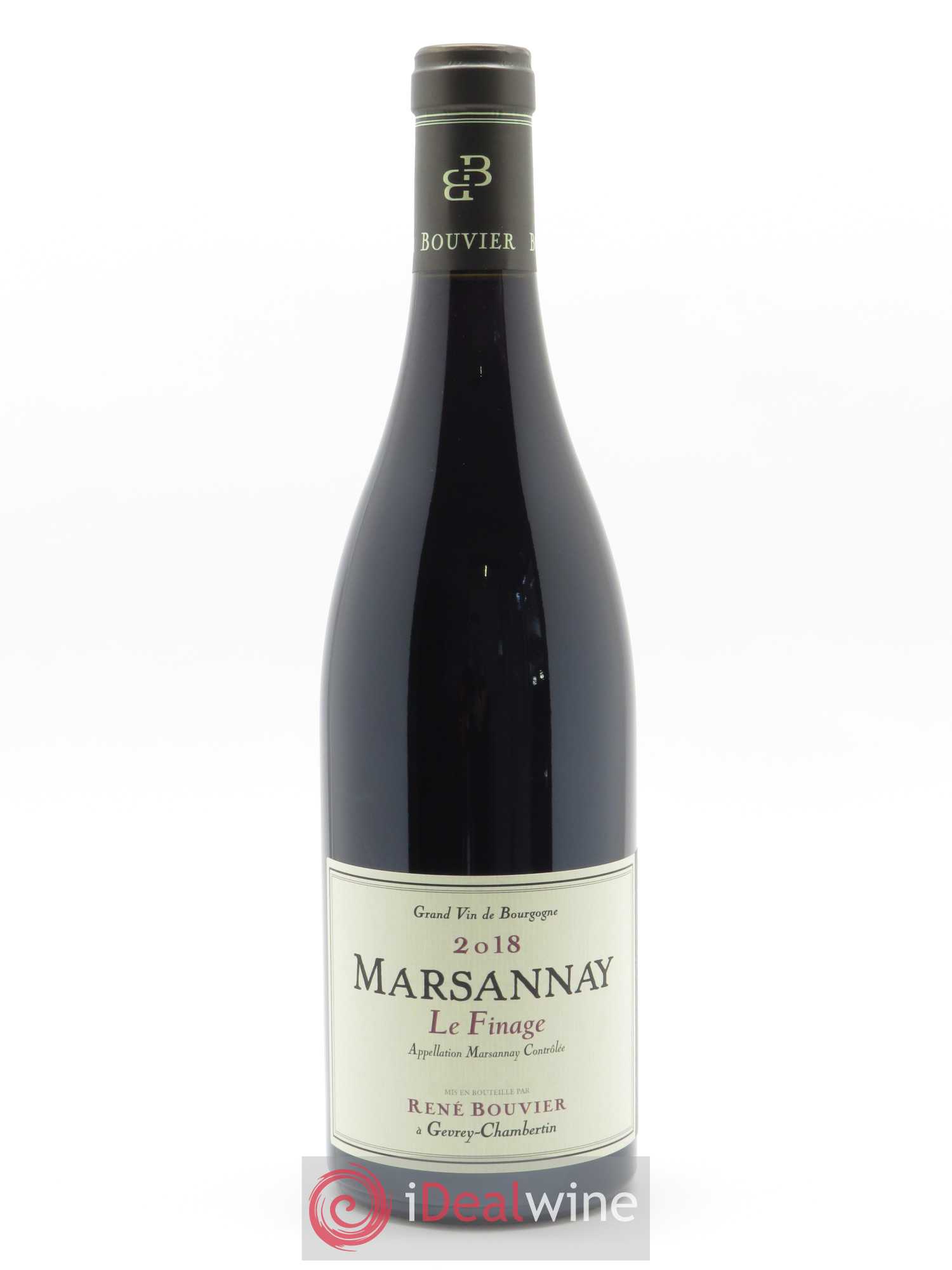 Marsannay Le Finage René Bouvier (Domaine) 2018 - Lot de 1 bouteille - 0
