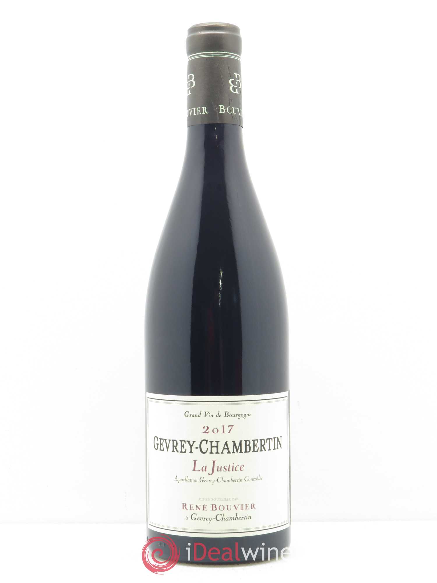 Gevrey-Chambertin La Justice René Bouvier (Domaine) 2017 - Lot de 1 bouteille - 0