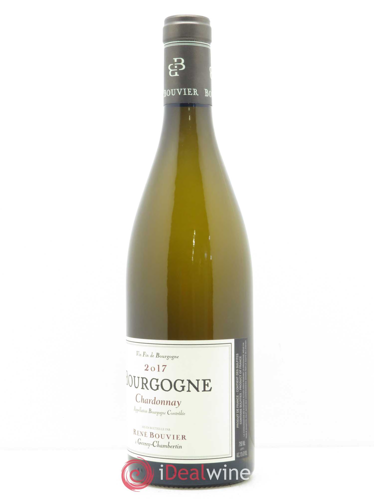 Bourgogne Chardonnay René Bouvier (Domaine) 2017 - Lot of 1 bottle - 1