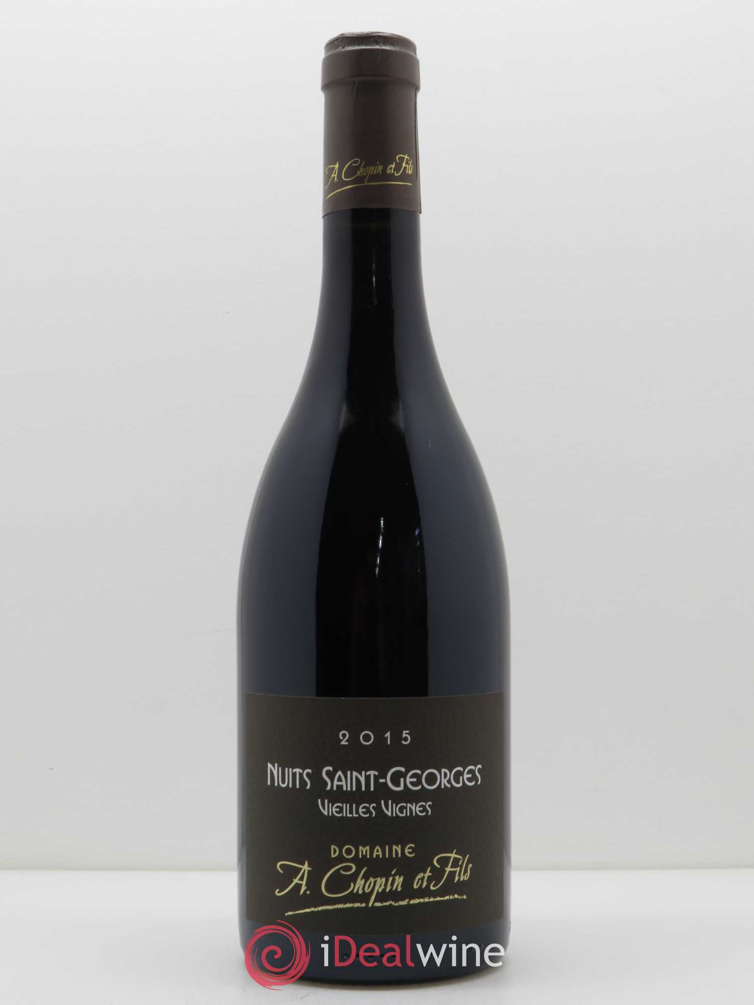 Nuits-Saint-Georges Vieilles Vignes Chopin et Fils 2015 - Lot de 1 bouteille - 0
