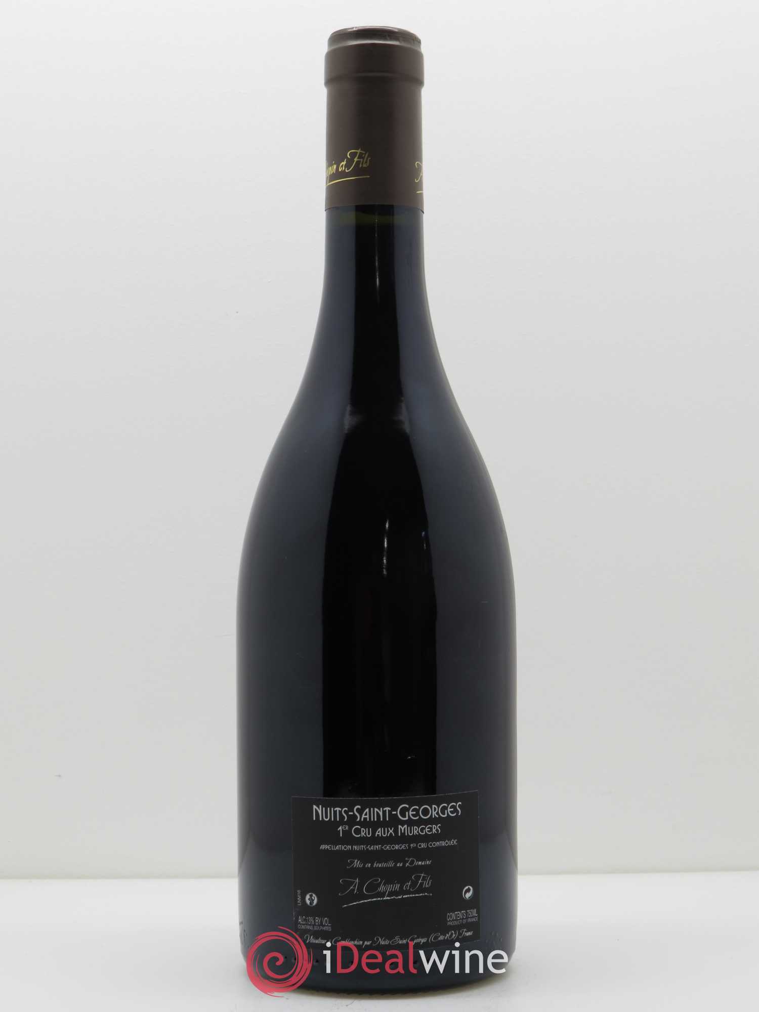 Nuits-Saint-Georges 1er Cru Aux Murgers Chopin et Fils 2017 - Lot de 1 bouteille - 1