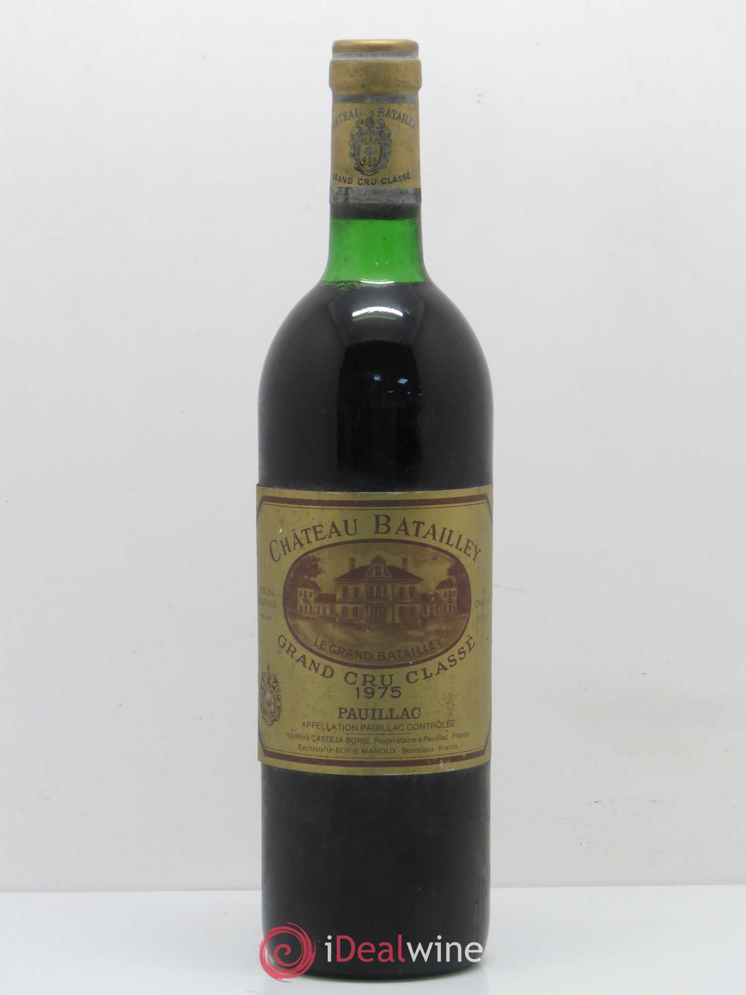 Château Batailley 5ème Grand Cru Classé 1975 - Lot de 1 bouteille - 0