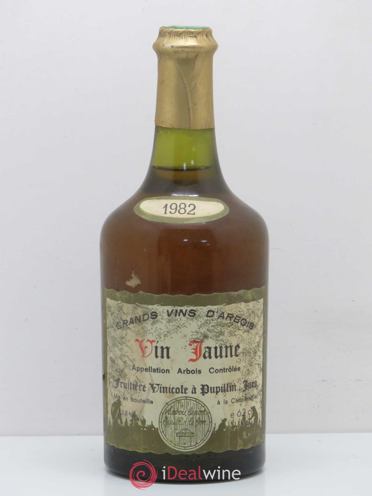 Arbois Vin Jaune Fruitière Vinicole 1982 - Lot de 1 bouteille - 0