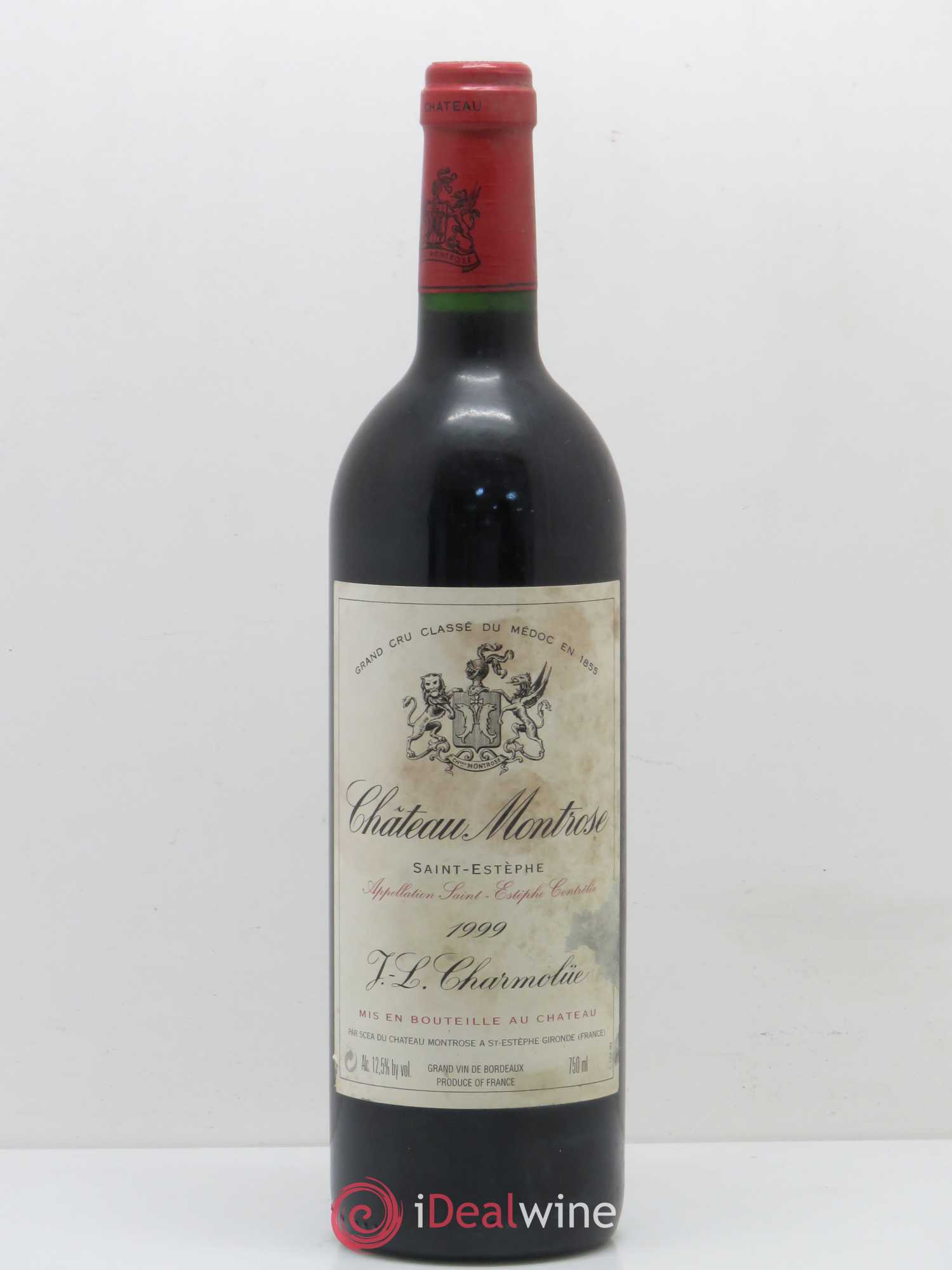 Château Montrose 2ème Grand Cru Classé 1999 - Lot de 1 bouteille - 0