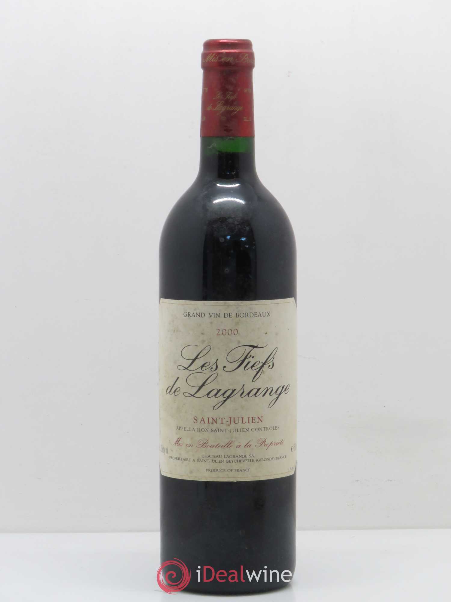 Les Fiefs de Lagrange Second Vin (sans prix de réserve) 2000 - Lot de 1 bouteille - 0