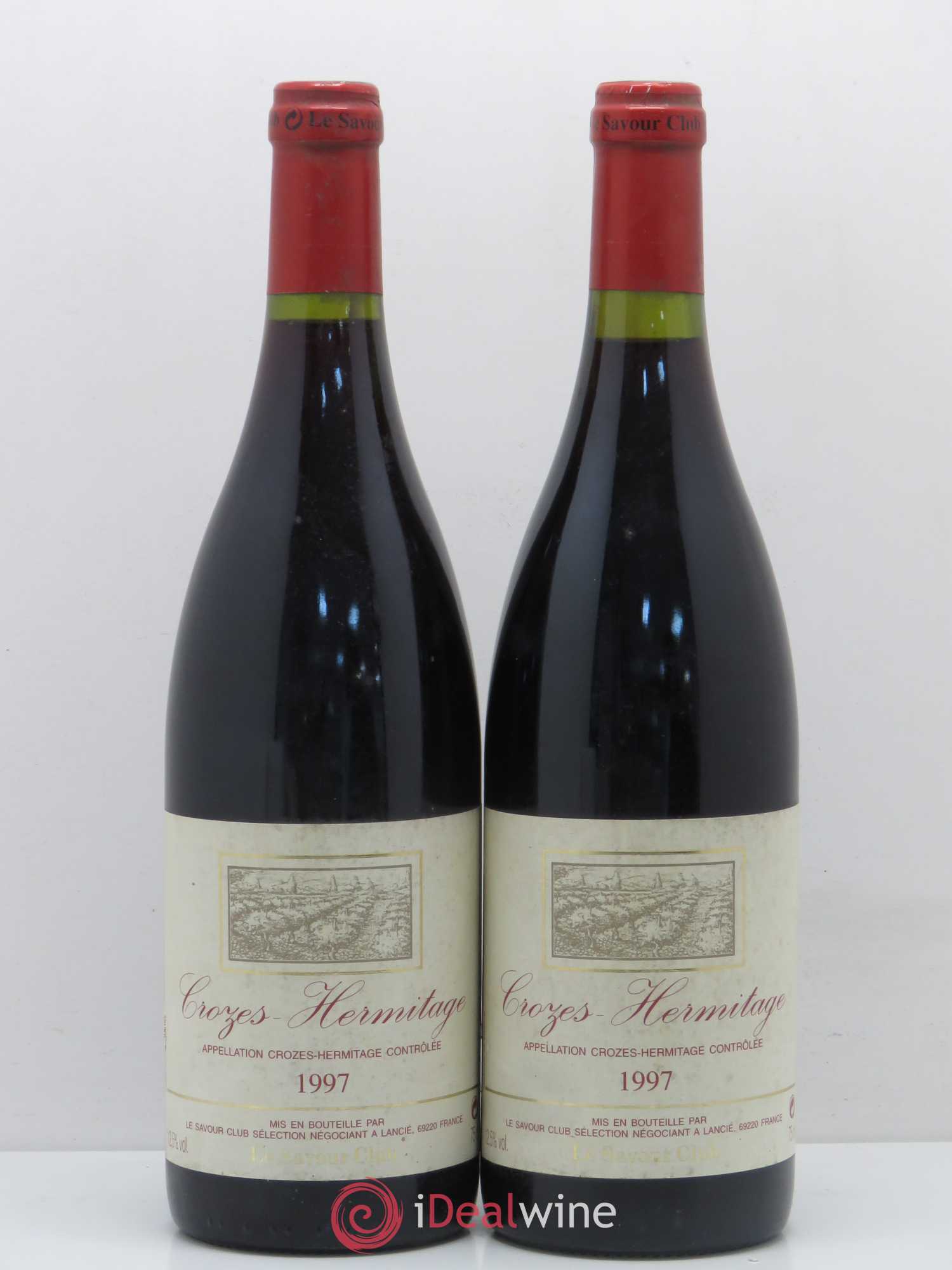 Crozes-Hermitage Le Savour Club (sans prix de réserve) 1997 - Posten von 2 Flaschen - 0