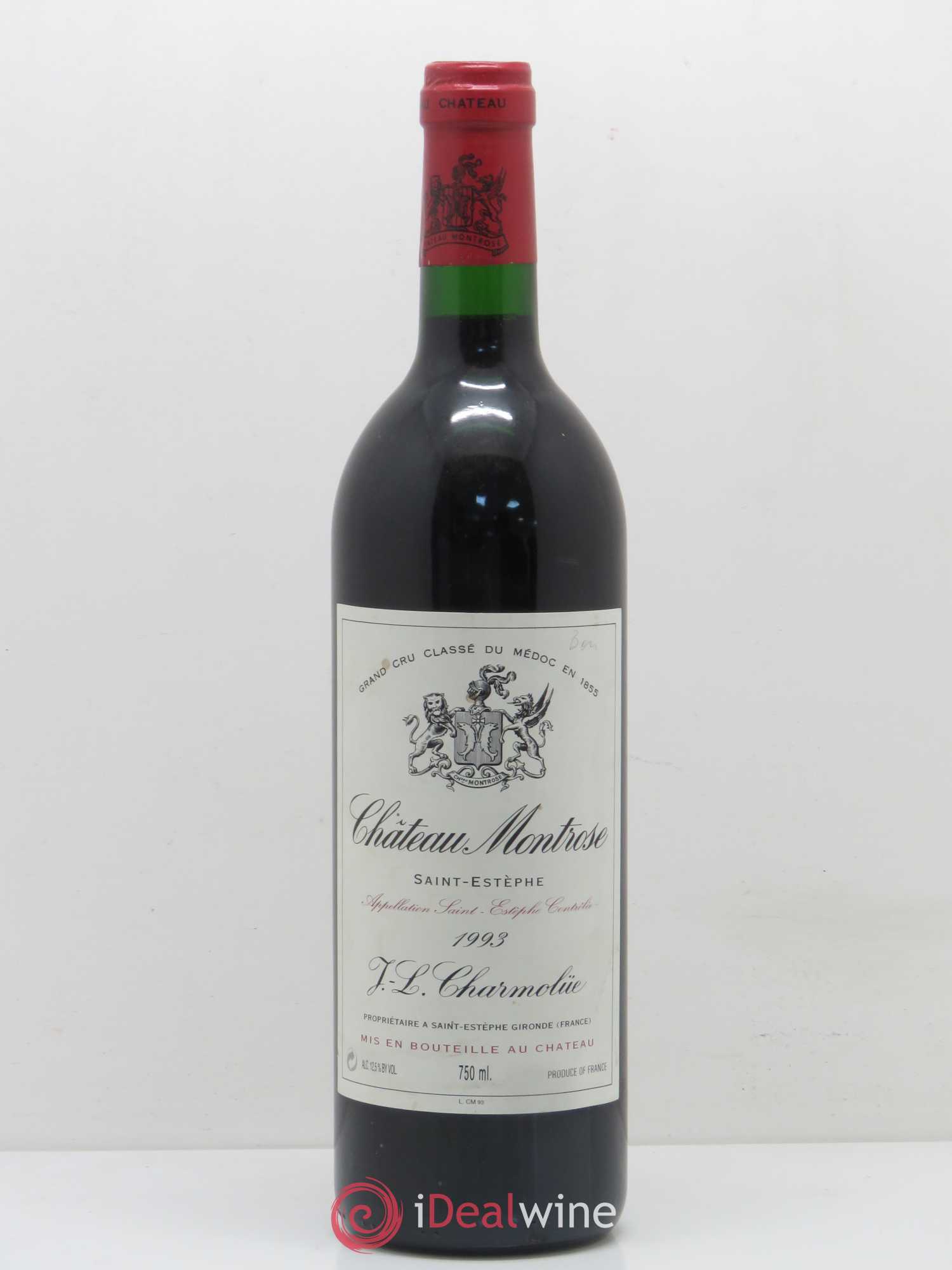 Château Montrose 2ème Grand Cru Classé 1993 - Lot de 1 bouteille - 0