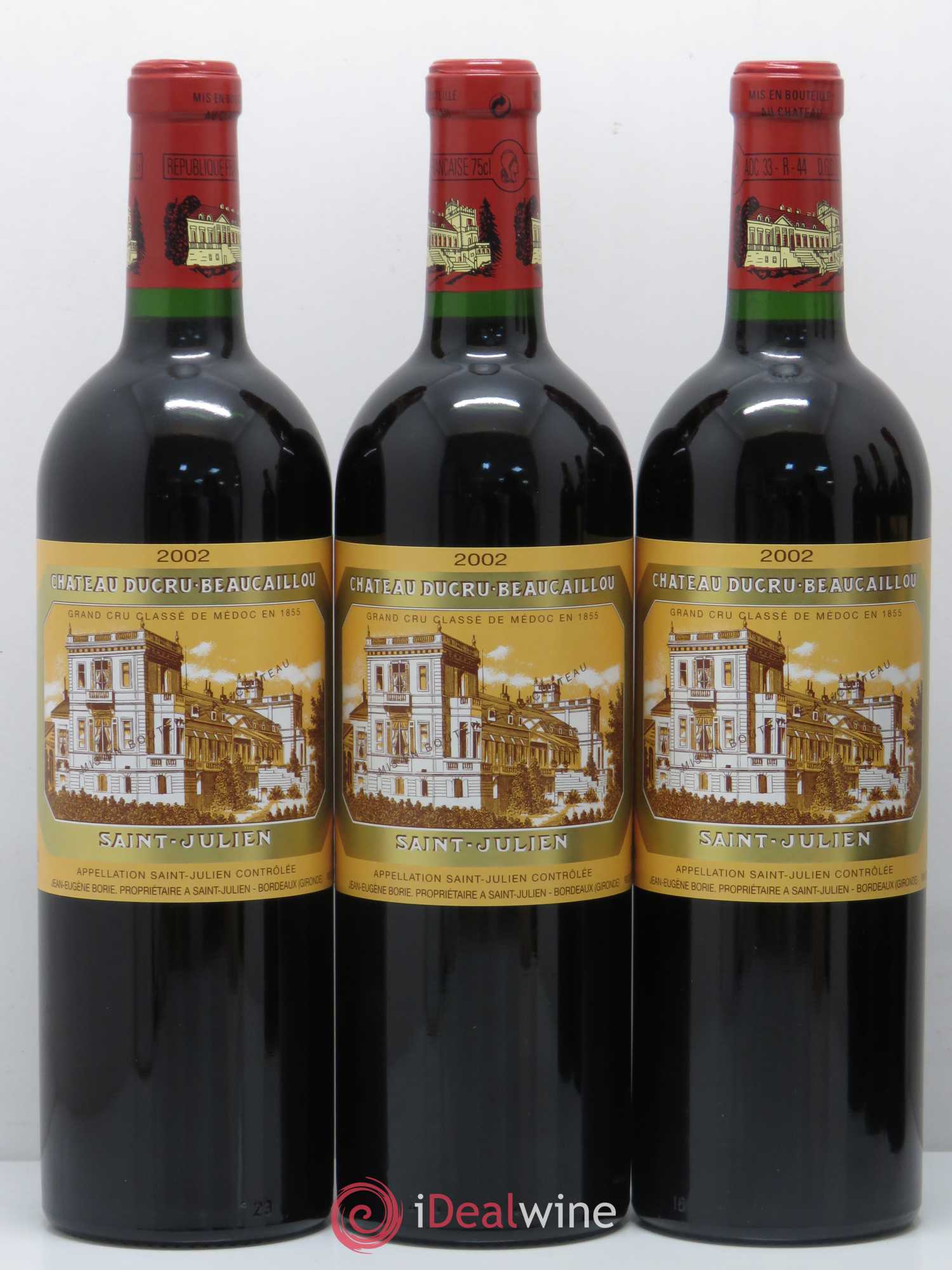 Château Ducru Beaucaillou 2ème Grand Cru Classé 2002 - Lot de 6 bouteilles - 1