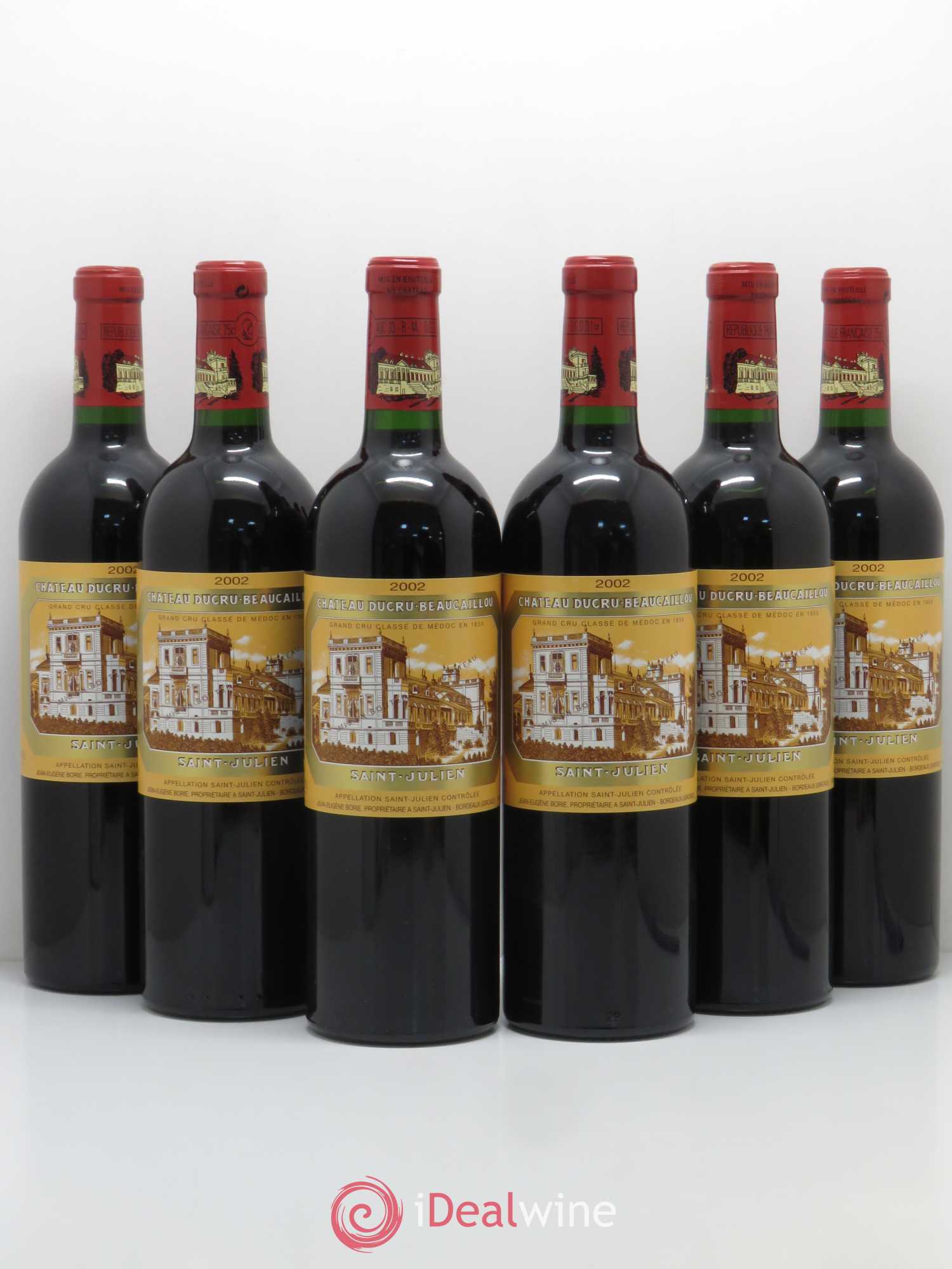 Château Ducru Beaucaillou 2ème Grand Cru Classé 2002 - Lot de 6 bouteilles - 0