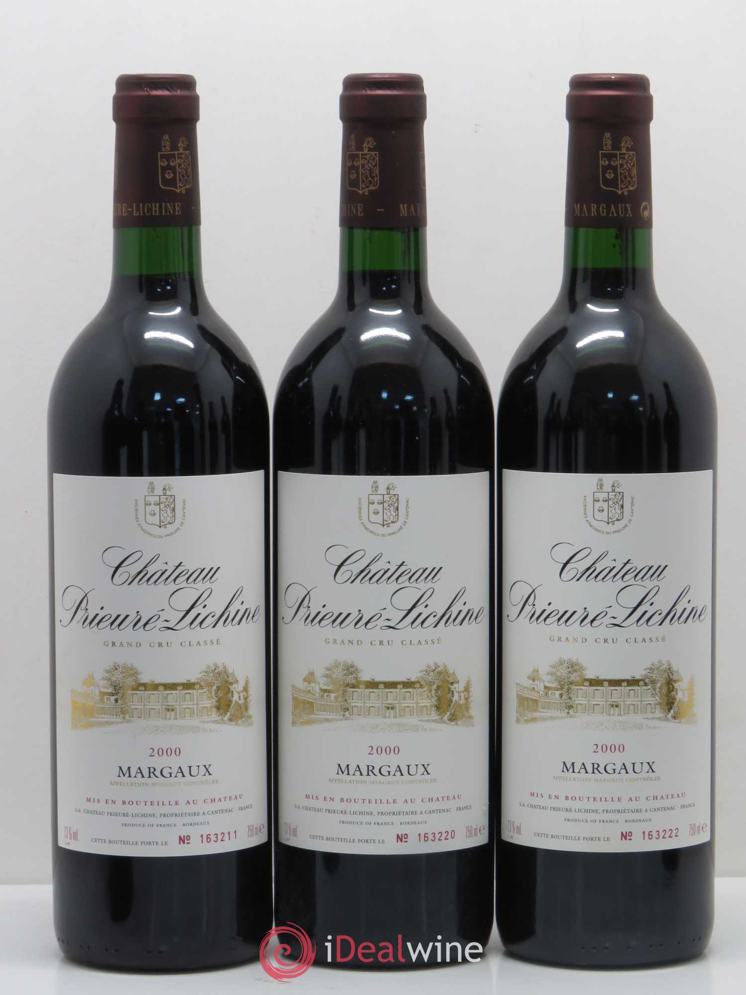 Château Prieuré Lichine 4ème Grand Cru Classé (sans prix de réserve) 2000 - Lot de 12 bouteilles - 4