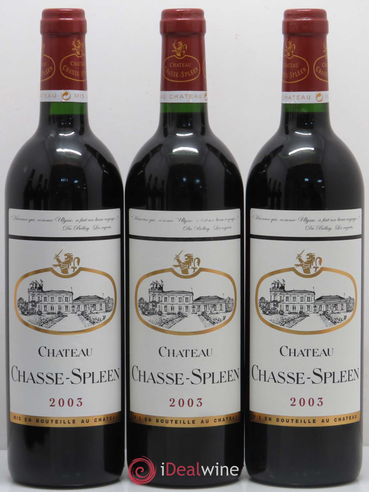 Château Chasse Spleen 2003 - Lot de 12 bouteilles - 2