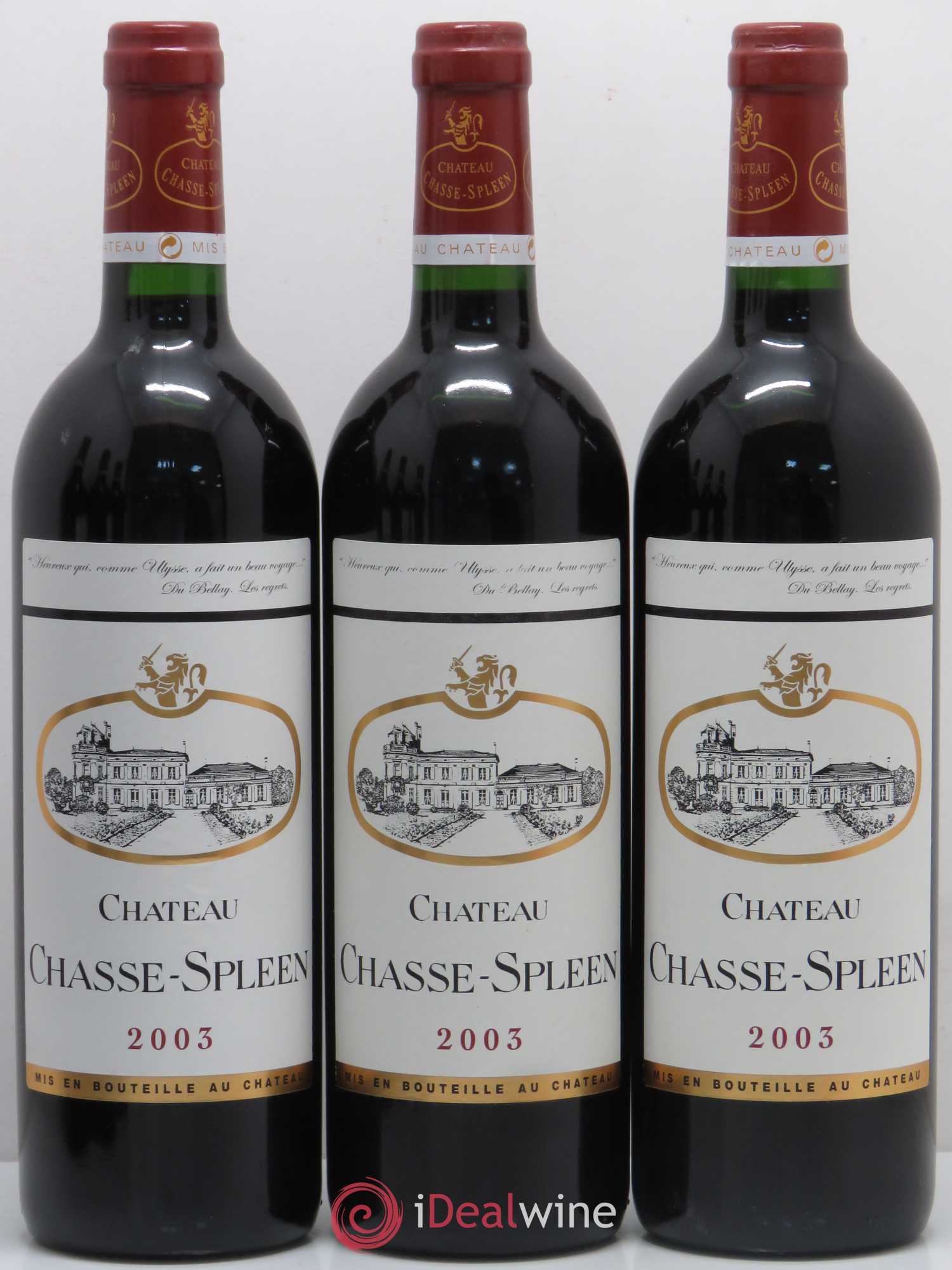 Château Chasse Spleen 2003 - Lot de 12 bouteilles - 3