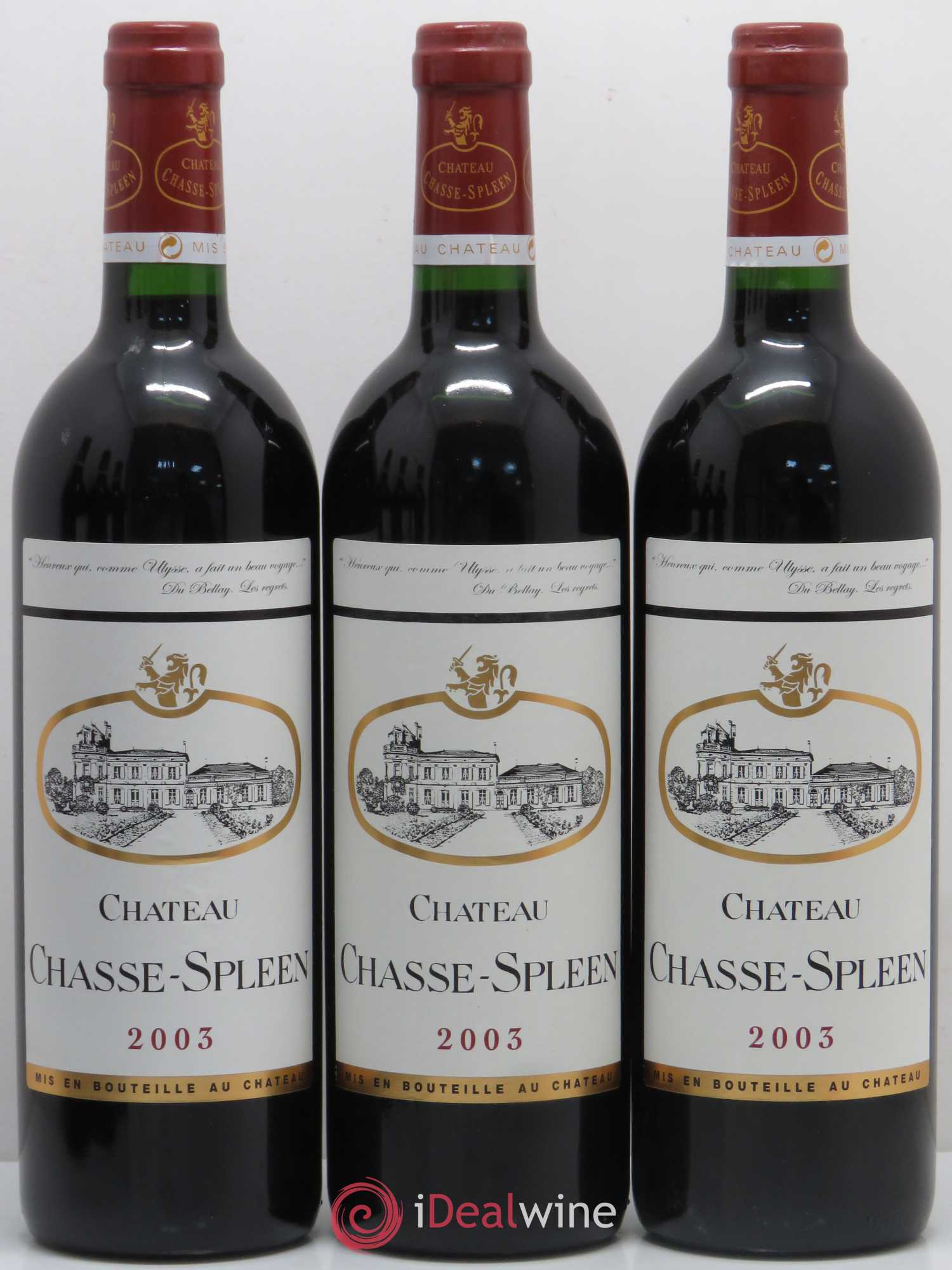 Château Chasse Spleen 2003 - Lot de 12 bouteilles - 4