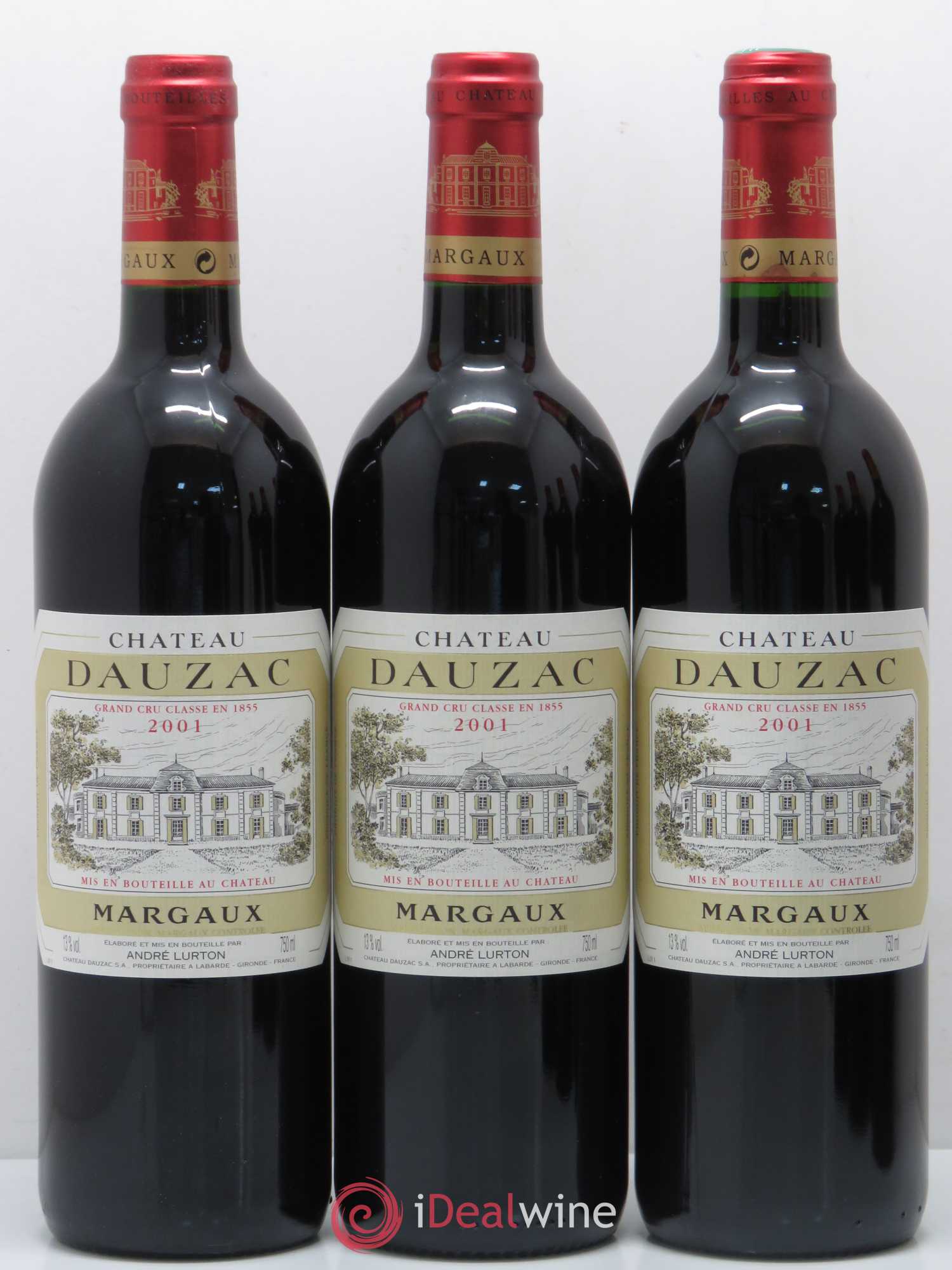 Château Dauzac 5ème Grand Cru Classé 2001 - Lot de 12 bouteilles - 3