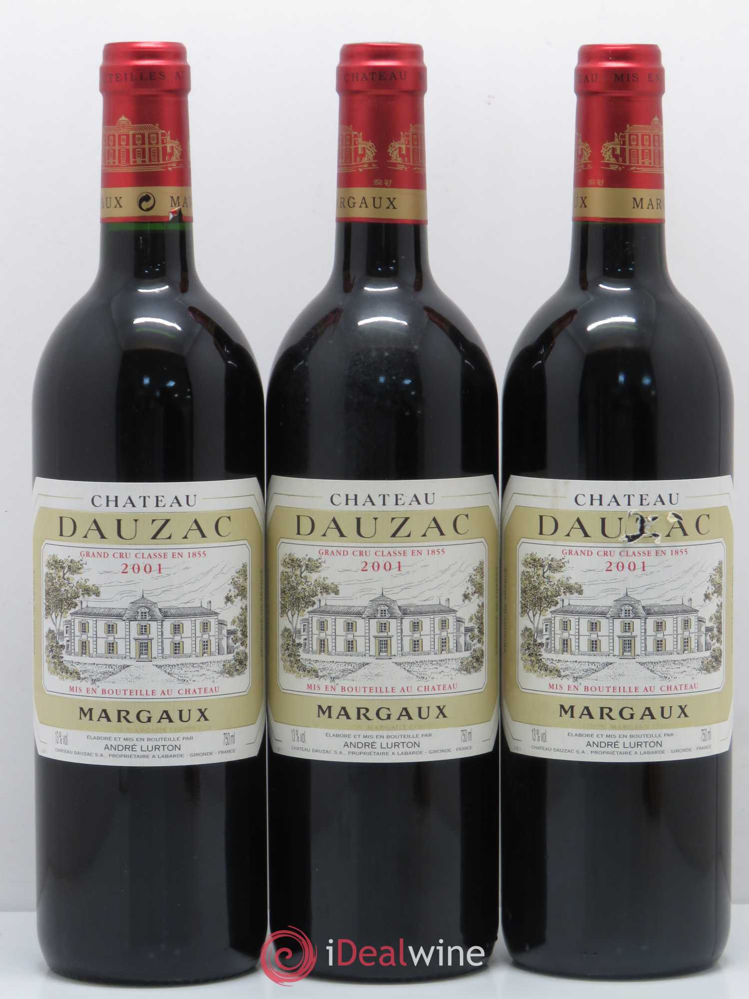 Château Dauzac 5ème Grand Cru Classé 2001 - Lot de 12 bouteilles - 4