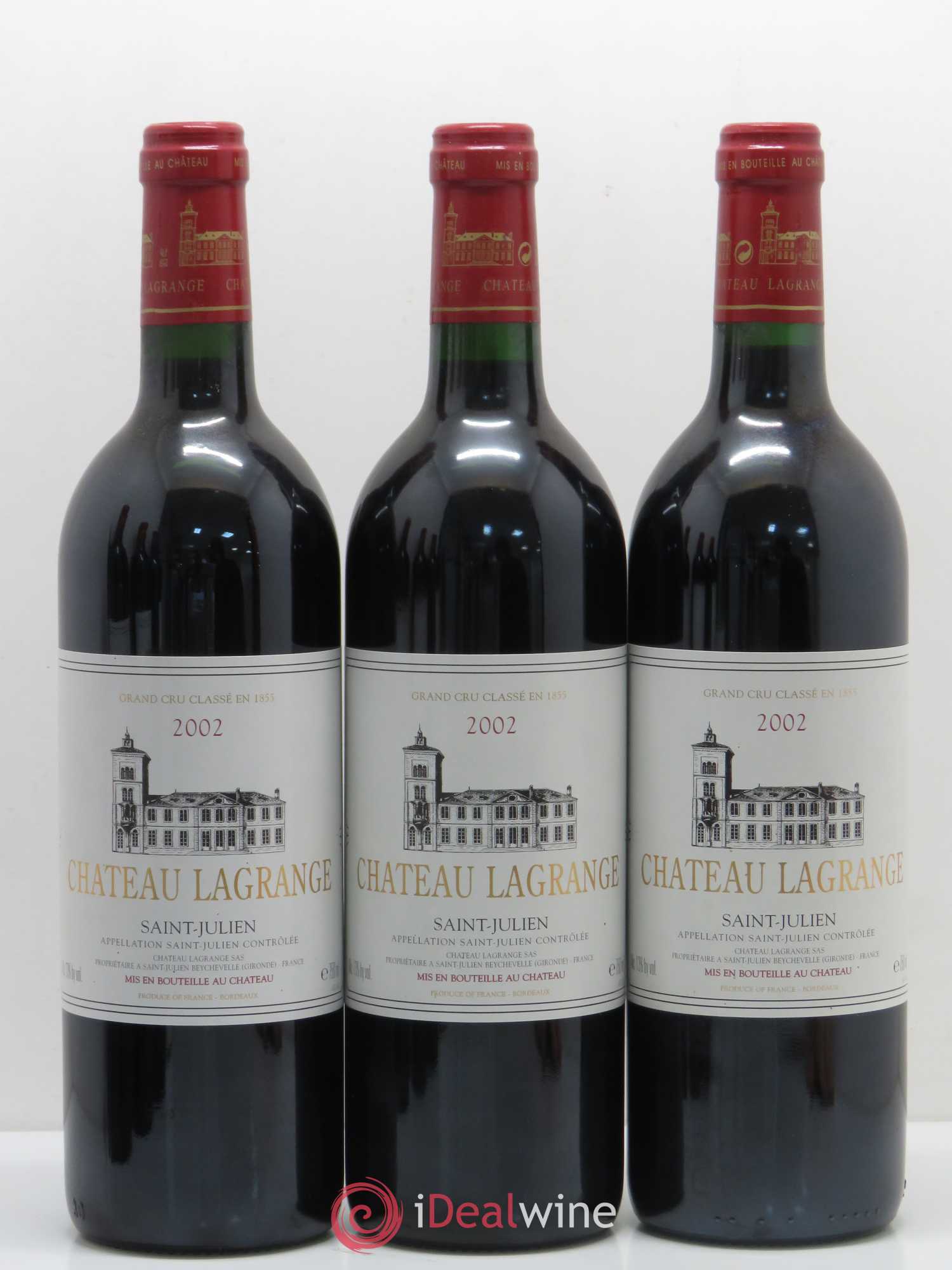 Château Lagrange 3ème Grand Cru Classé 2002 - Lot de 12 bouteilles - 1