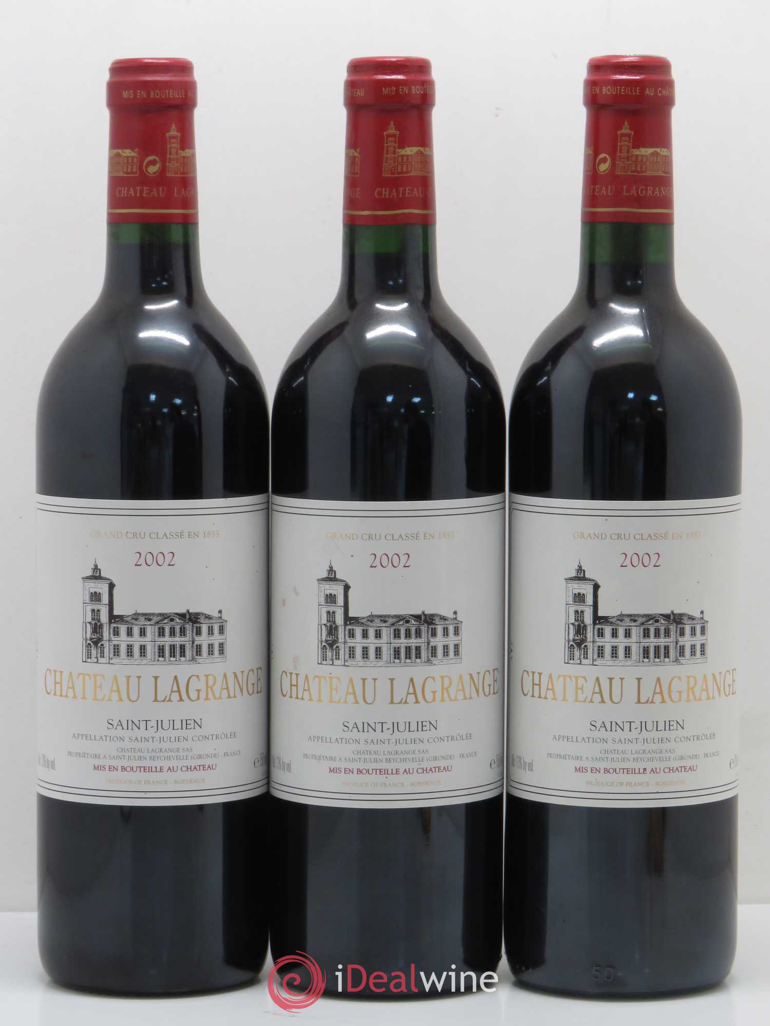 Château Lagrange 3ème Grand Cru Classé 2002 - Lot de 12 bouteilles - 4