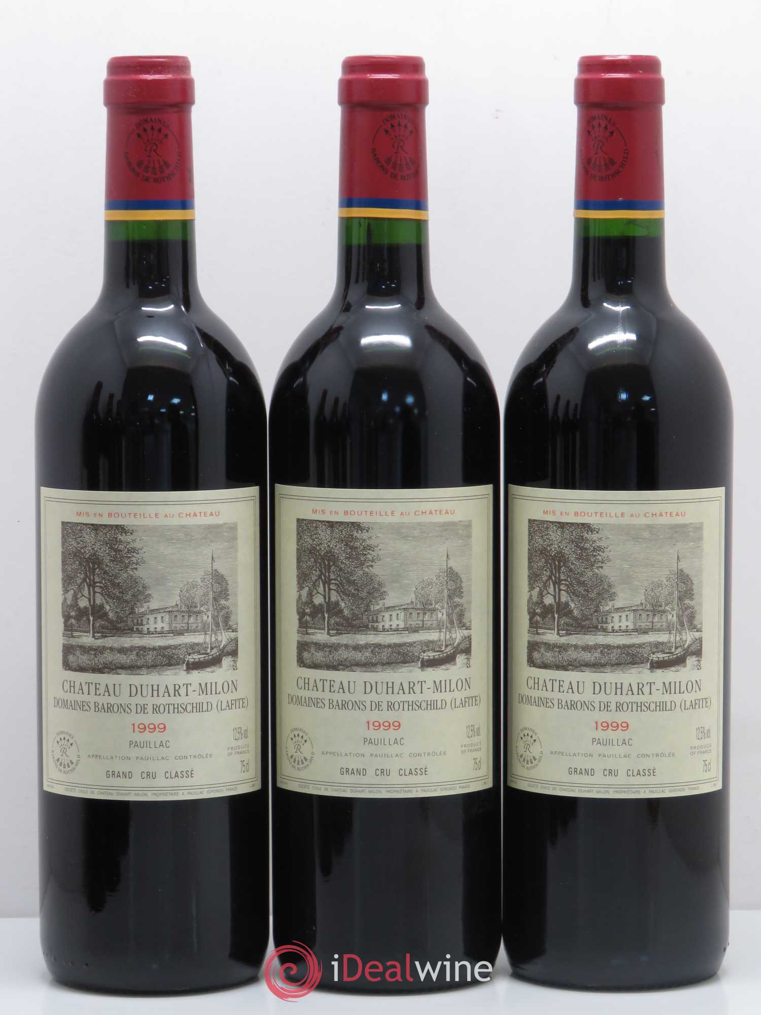 Château Duhart-Milon 4ème Grand Cru Classé 1999 - Lotto di 12 bottiglie - 3