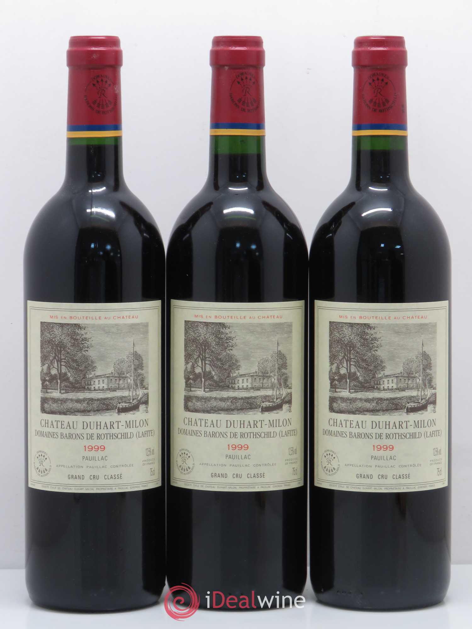 Château Duhart-Milon 4ème Grand Cru Classé 1999 - Lotto di 12 bottiglie - 4