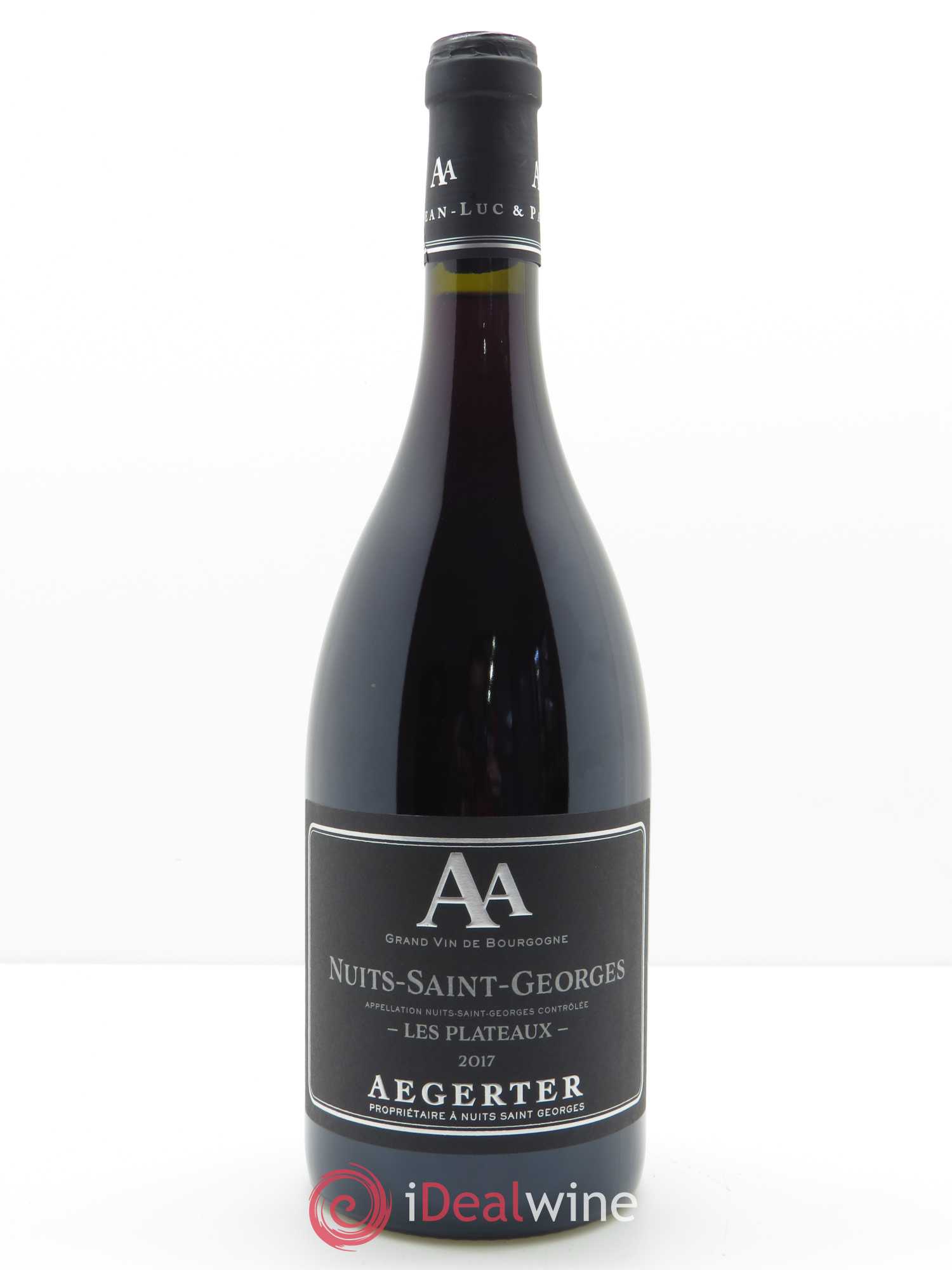 Nuits-Saint-Georges Les Plateaux Aegerter 2017 - Lot de 1 bouteille - 0
