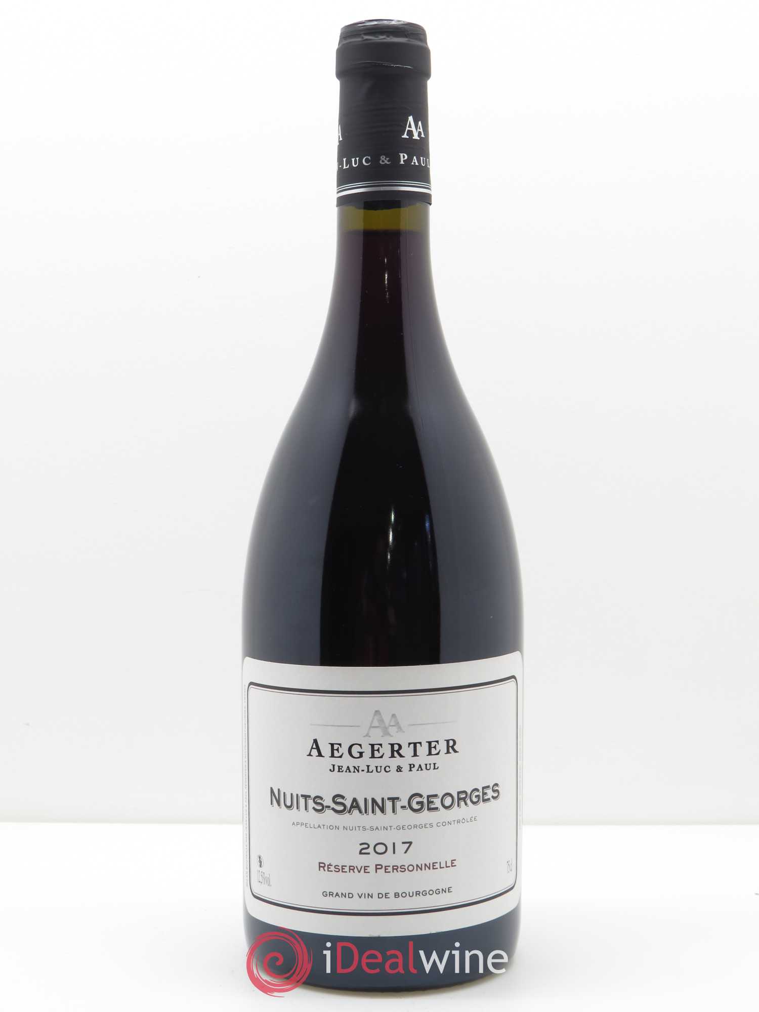 Nuits-Saint-Georges Réserve Personnelle Aegerter 2017 - Lot de 1 bouteille - 0