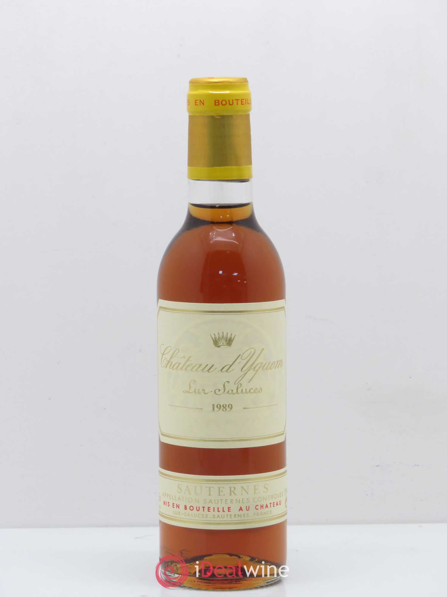Château d' Yquem 1er Cru Classé Supérieur 1989 - Lotto di 1 mezza bottiglia - 0