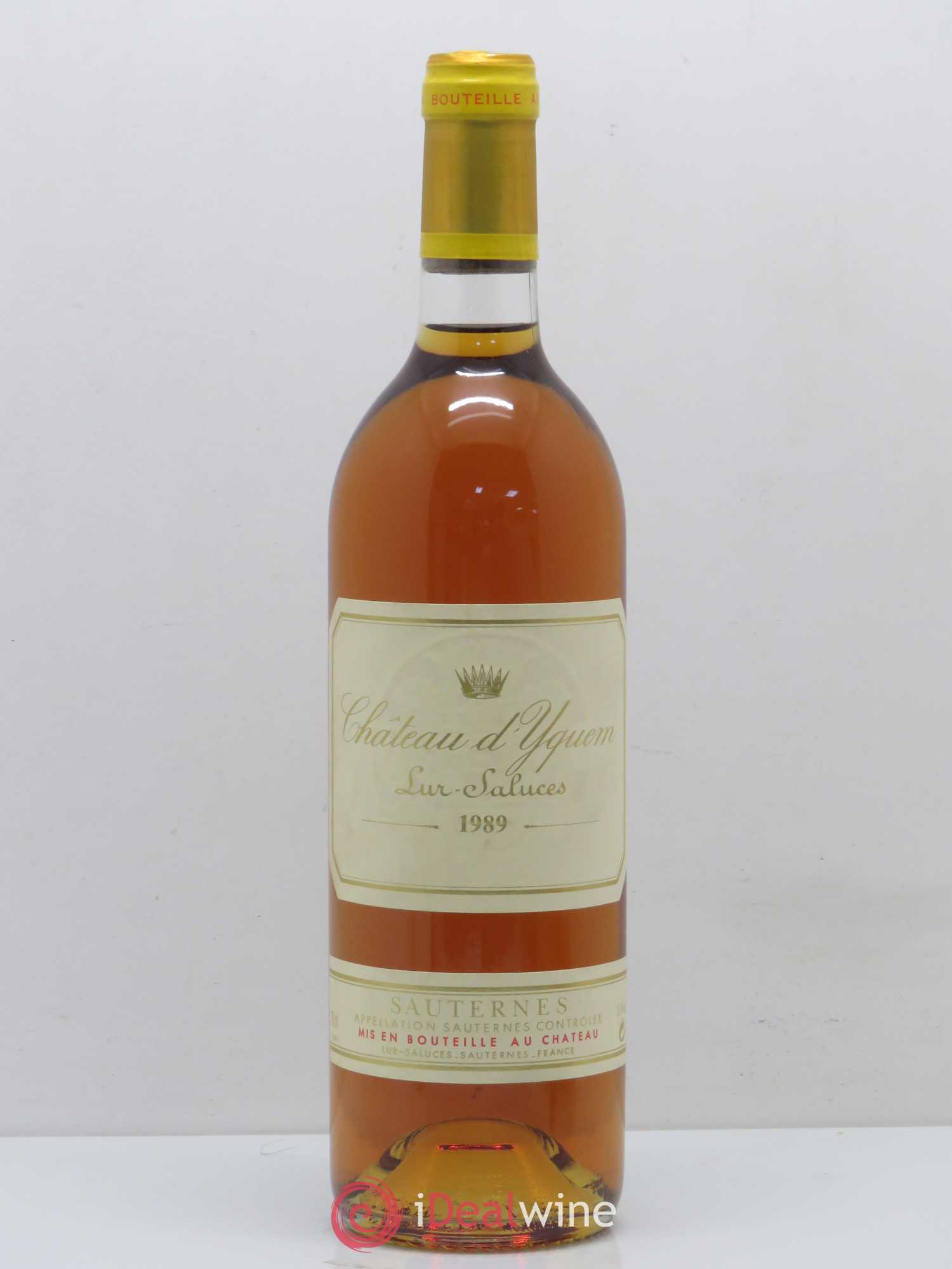 Château d' Yquem 1er Cru Classé Supérieur 1989 - Lotto di 1 bottiglia - 0