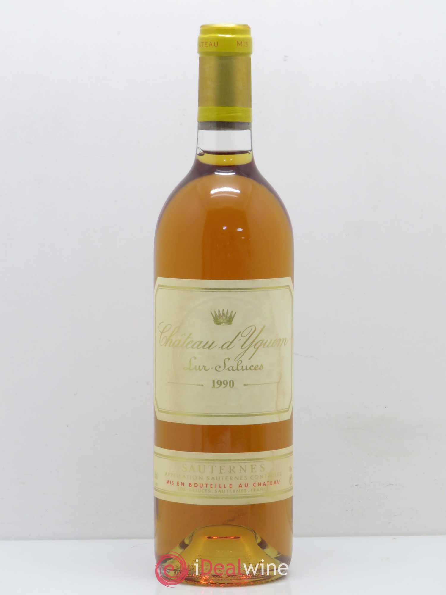 Château d' Yquem 1er Cru Classé Supérieur 1990 - Lotto di 1 bottiglia - 0