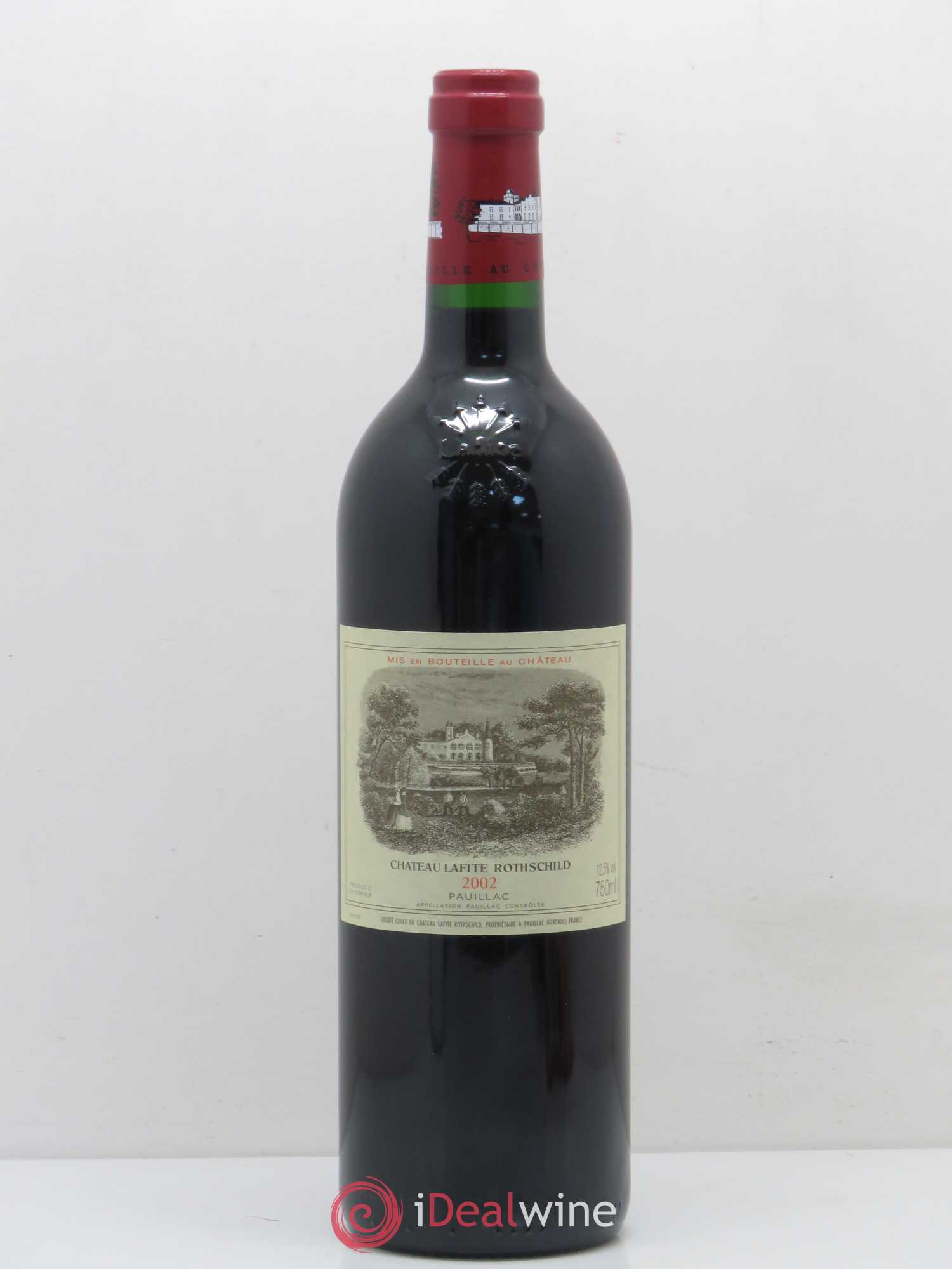 Château Lafite Rothschild 1er Grand Cru Classé 2002 - Lot de 1 bouteille - 0