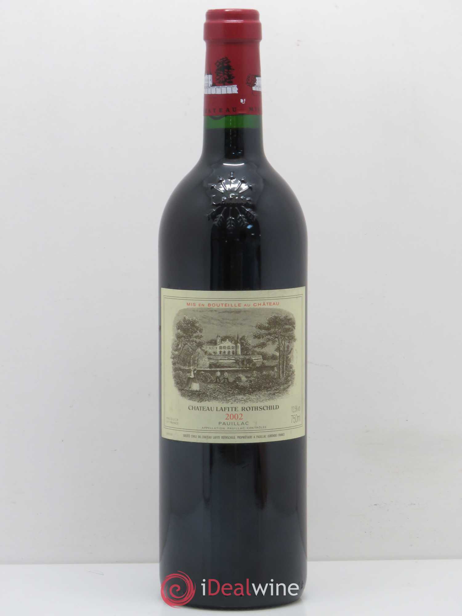 Château Lafite Rothschild 1er Grand Cru Classé 2002 - Lot de 1 bouteille - 0