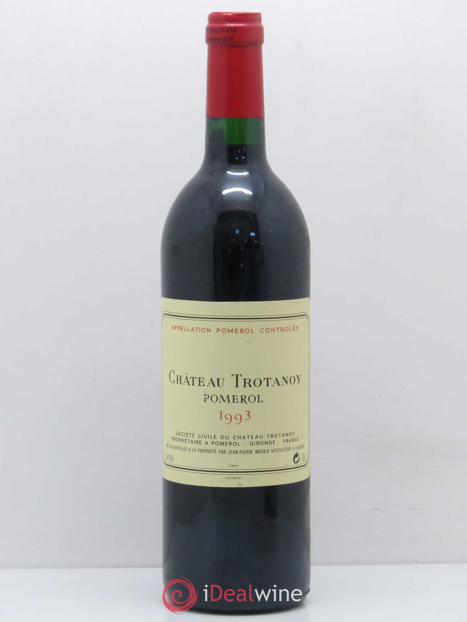 Château Trotanoy 1993 - Lot de 1 bouteille - 0