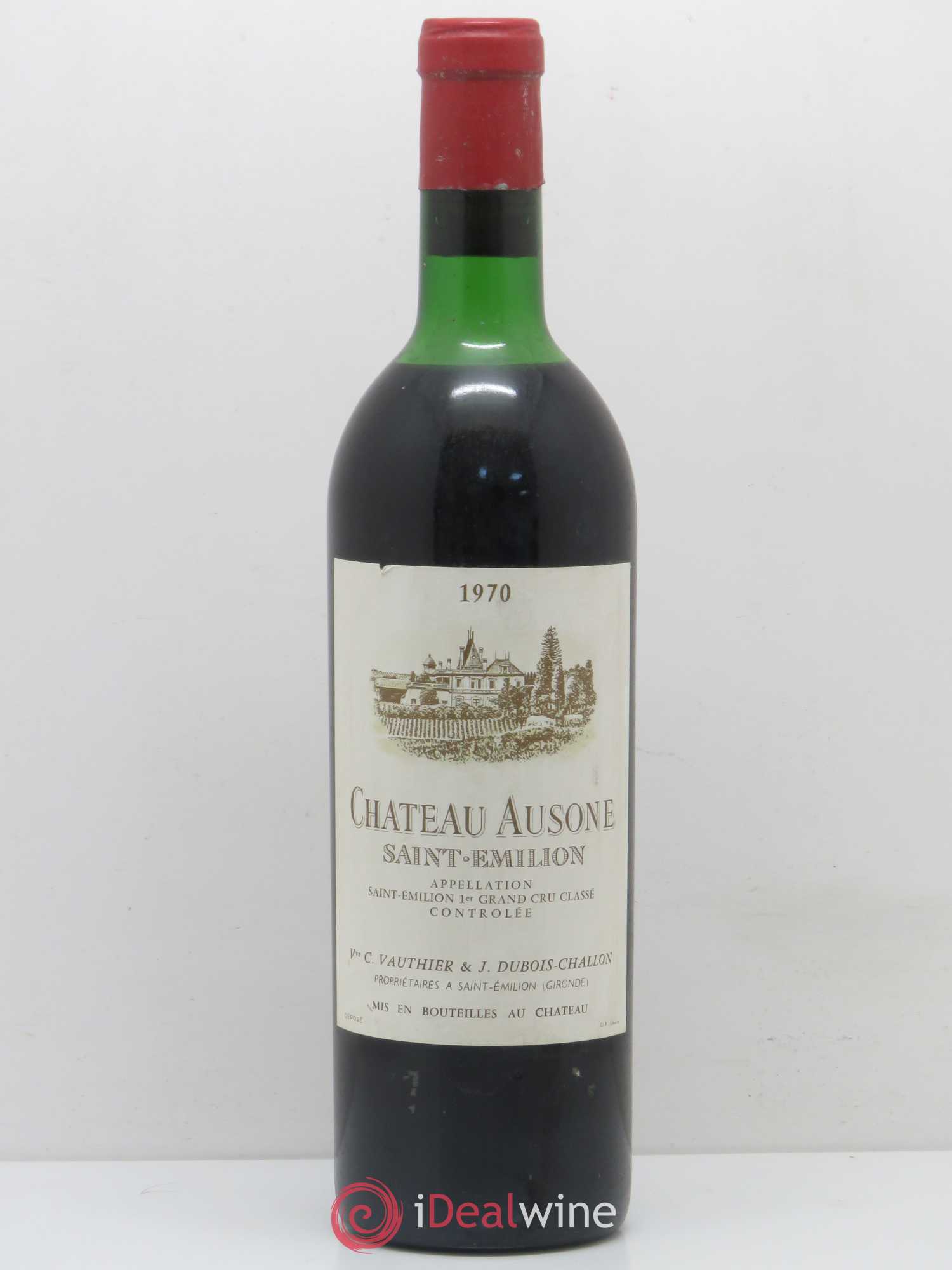 Château Ausone 1er Grand Cru Classé A 1970 - Lot de 1 bouteille - 0