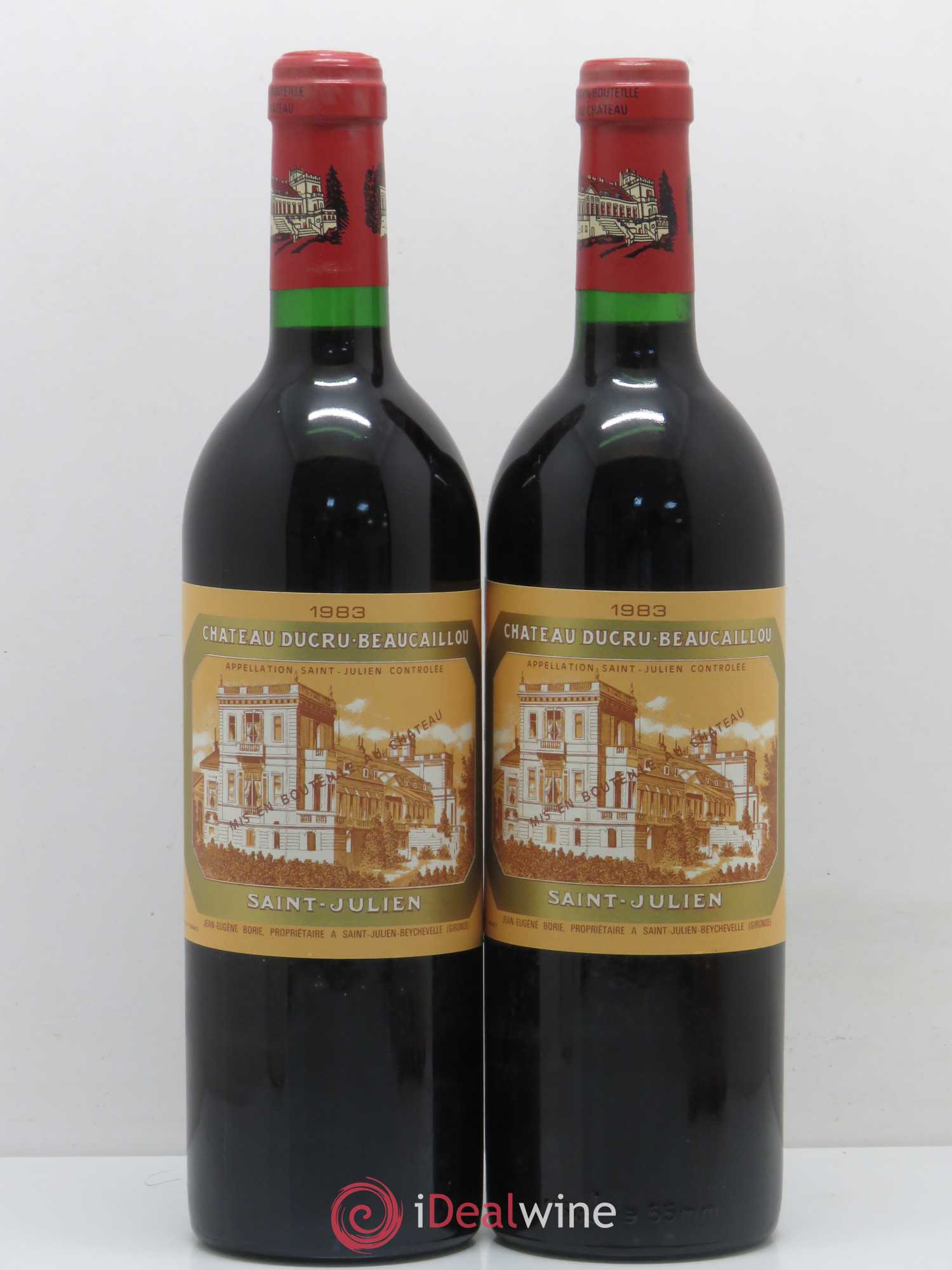 Château Ducru Beaucaillou 2ème Grand Cru Classé 1983 - Lot de 2 bouteilles - 0