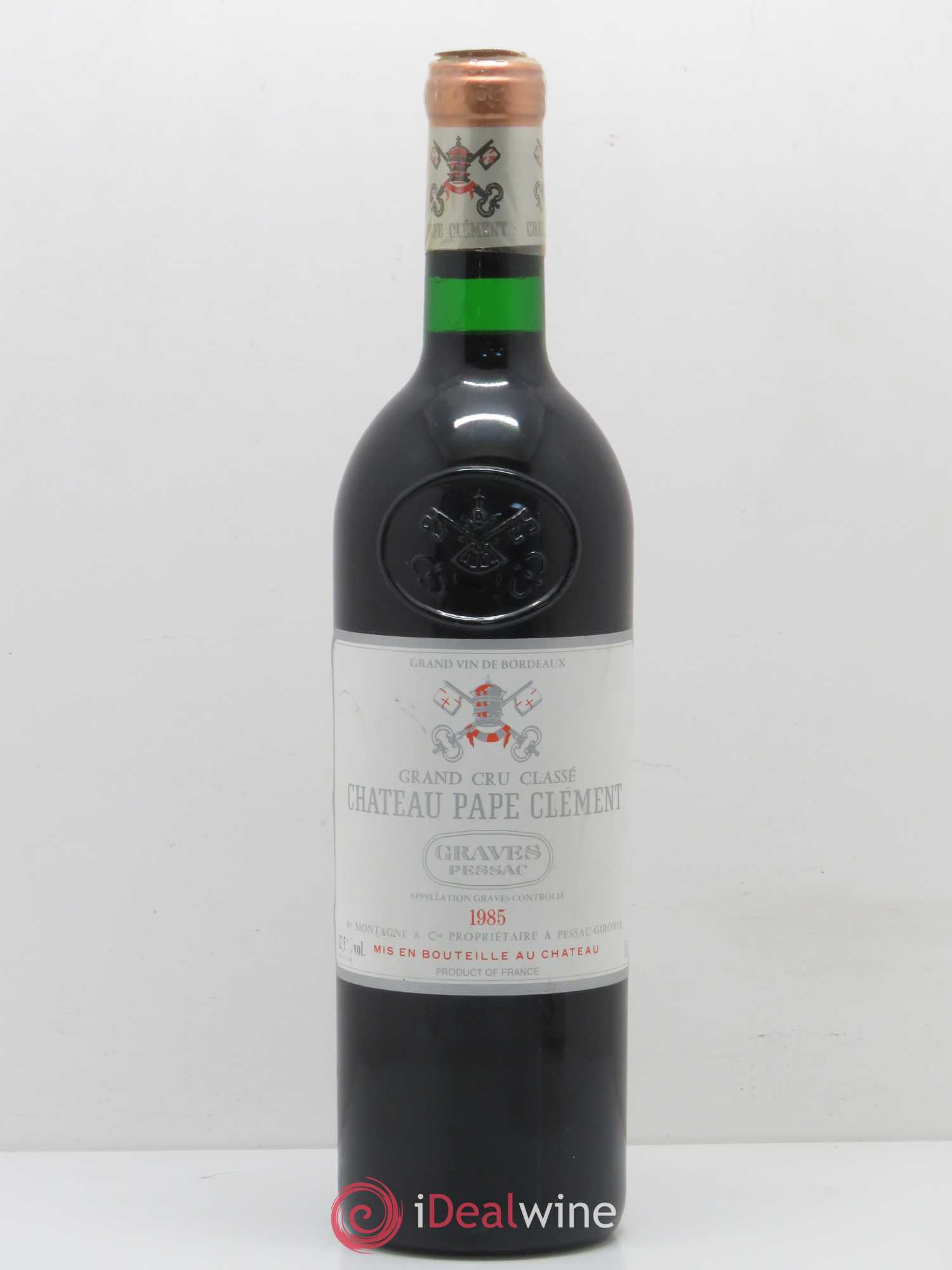 Château Pape Clément Cru Classé de Graves 1985 - Lot de 1 bouteille - 0