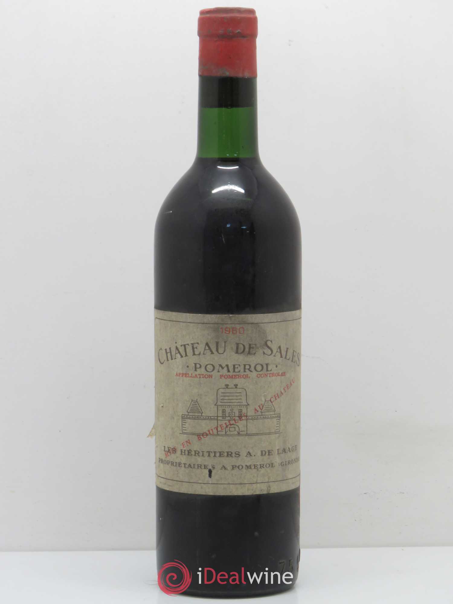 Château de Sales 1960 - Lot de 1 bouteille - 0