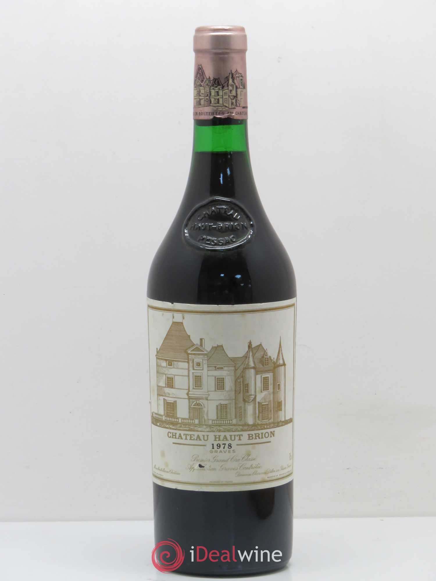 Château Haut Brion 1er Grand Cru Classé 1978 - Lot de 1 bouteille - 0