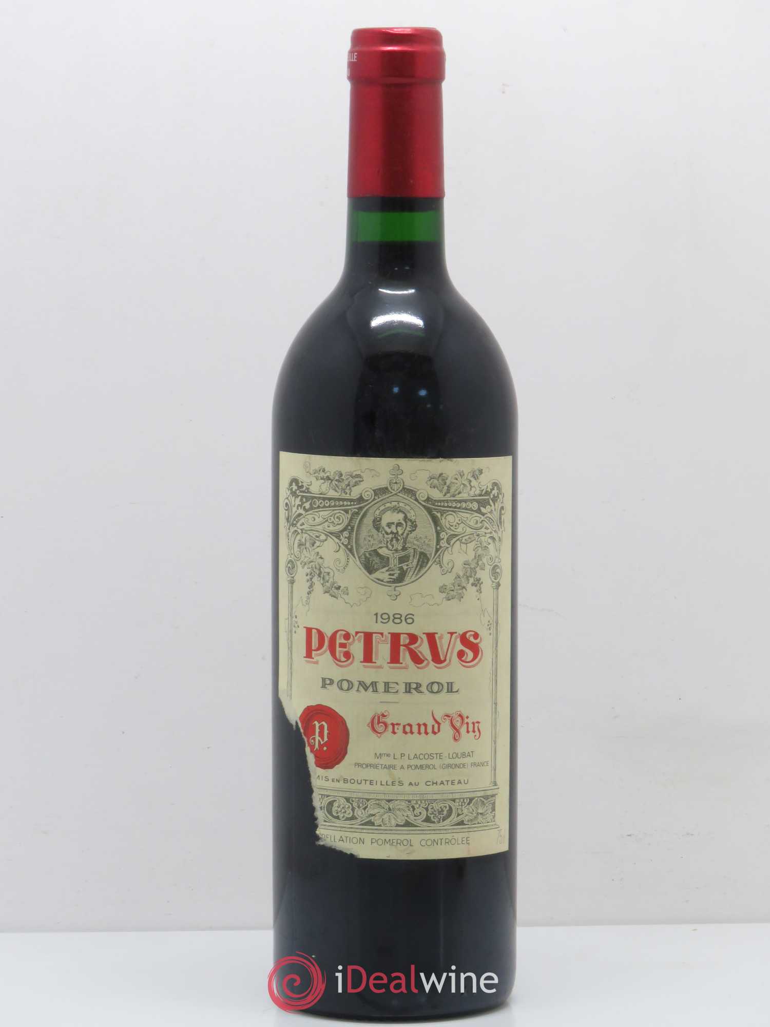 Petrus 1986 - Lot de 1 bouteille - 0
