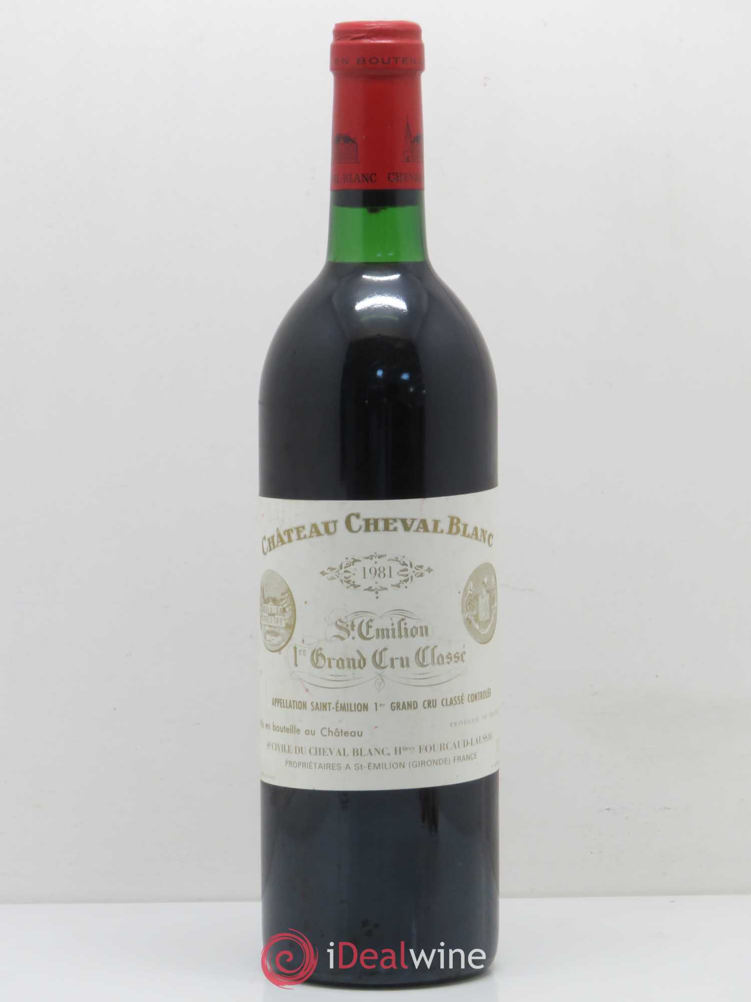 Château Cheval Blanc 1er Grand Cru Classé A 1981 - Lot de 1 bouteille - 0