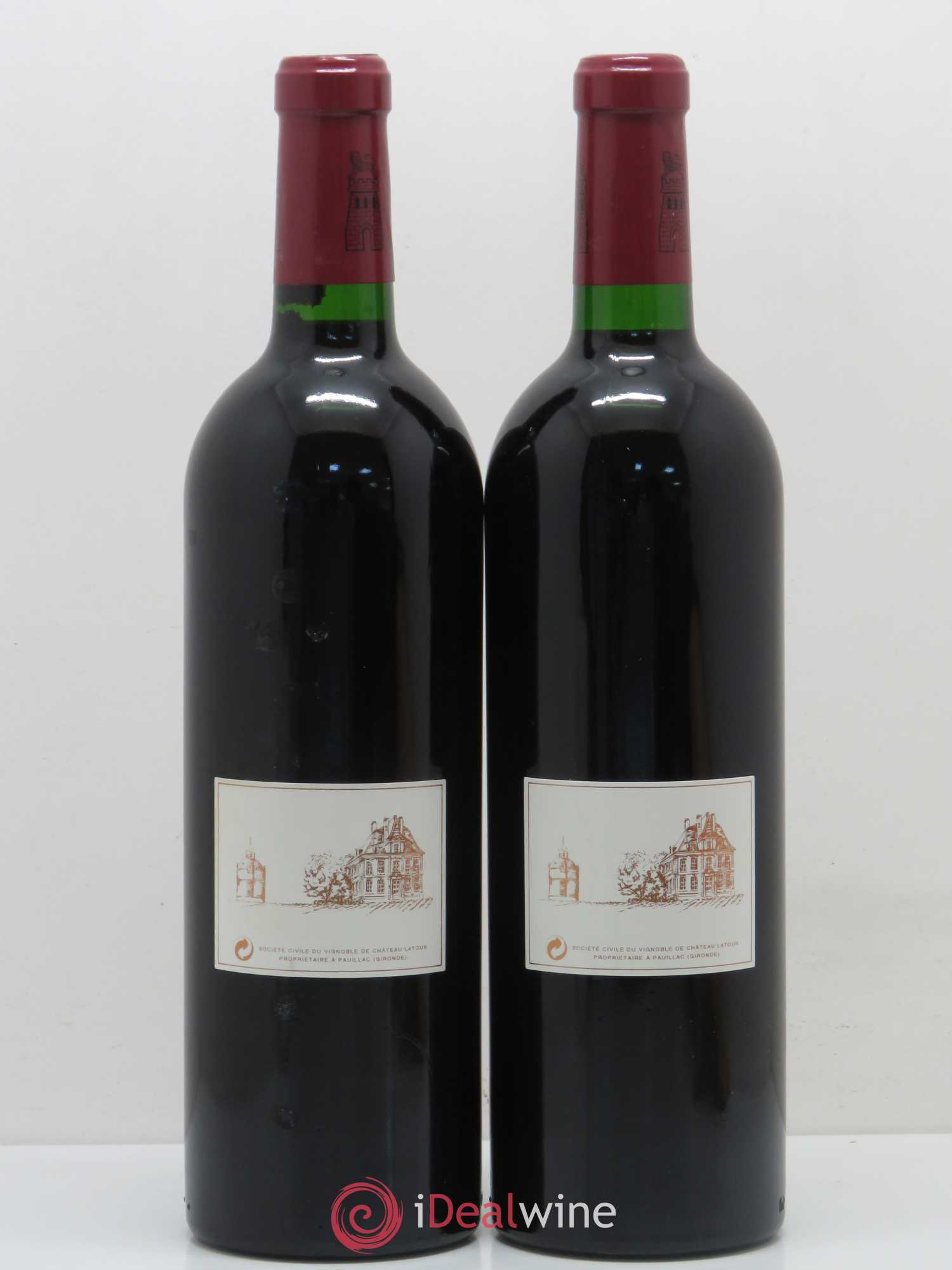 Château Latour 1er Grand Cru Classé 1997 - Lot de 2 bouteilles - 1