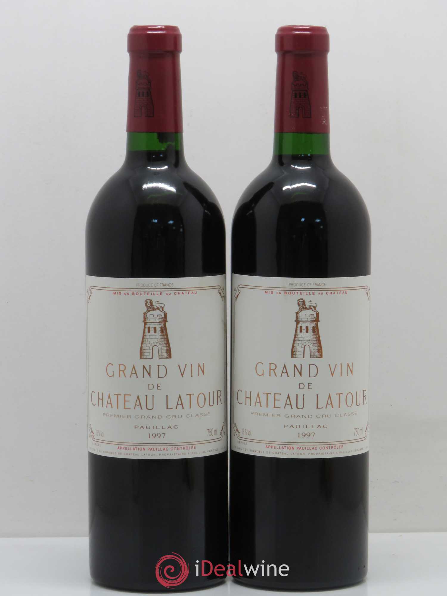 Château Latour 1er Grand Cru Classé 1997 - Lot de 2 bouteilles - 0