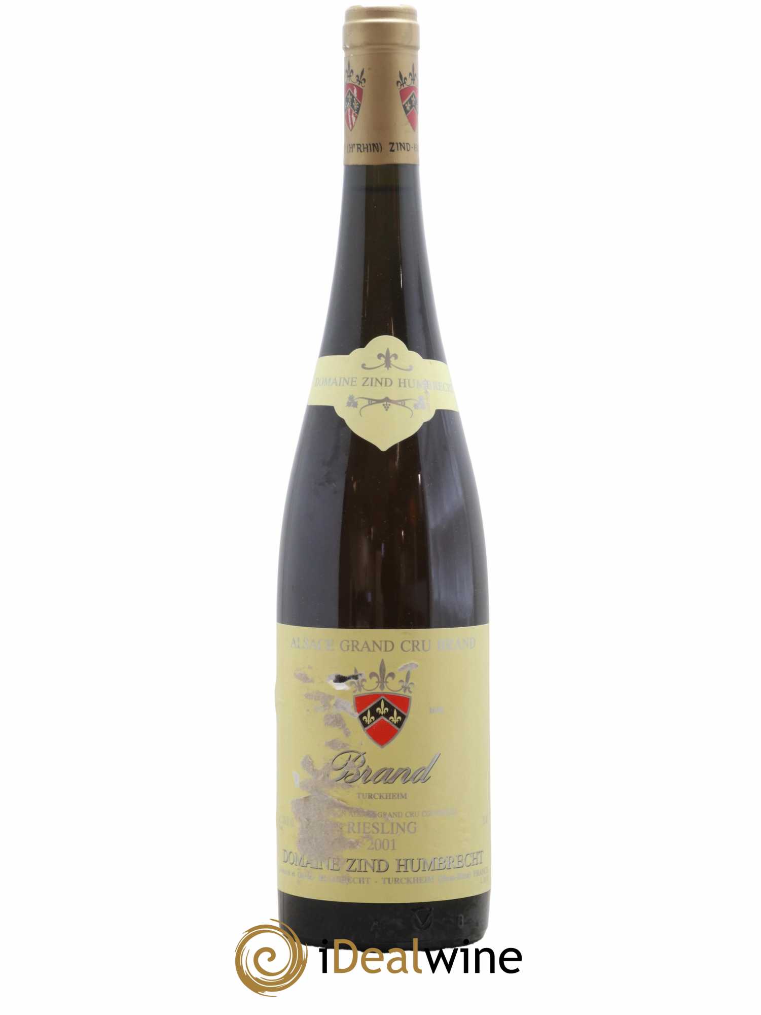 Alsace Riesling Grand Cru Brand Zind-Humbrecht (Domaine) 2001 - Lot de 1 bouteille - 0