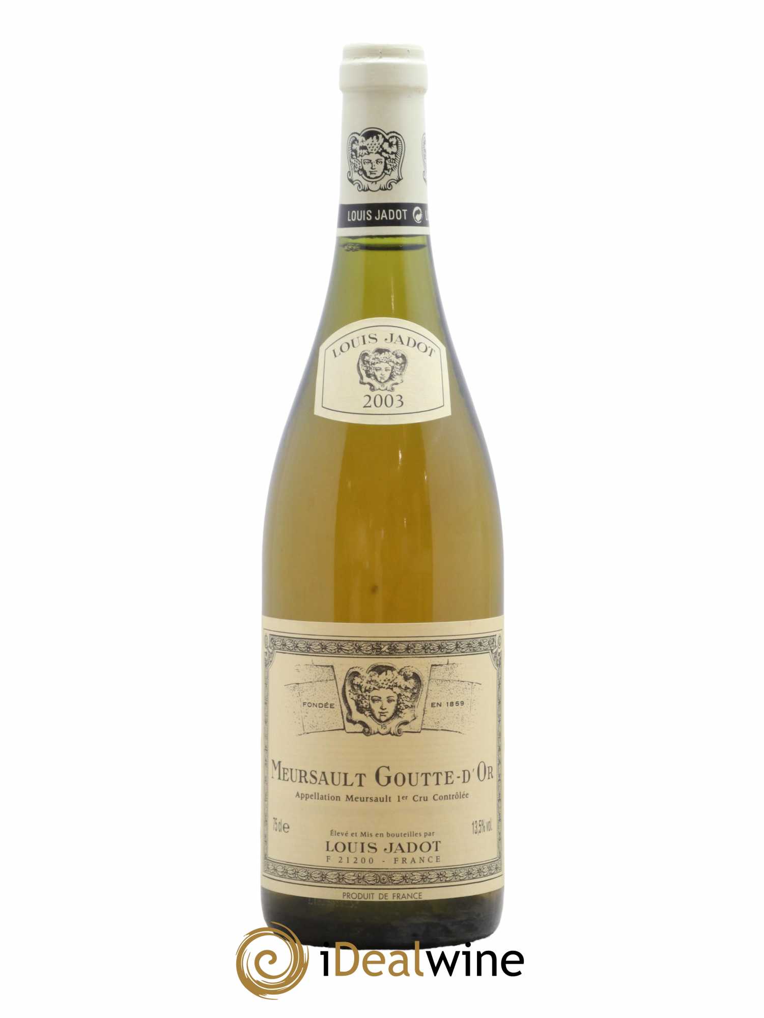 Meursault 1er Cru Goutte d'Or Domaine Louis Jadot 2003 - Lot de 1 bouteille - 0
