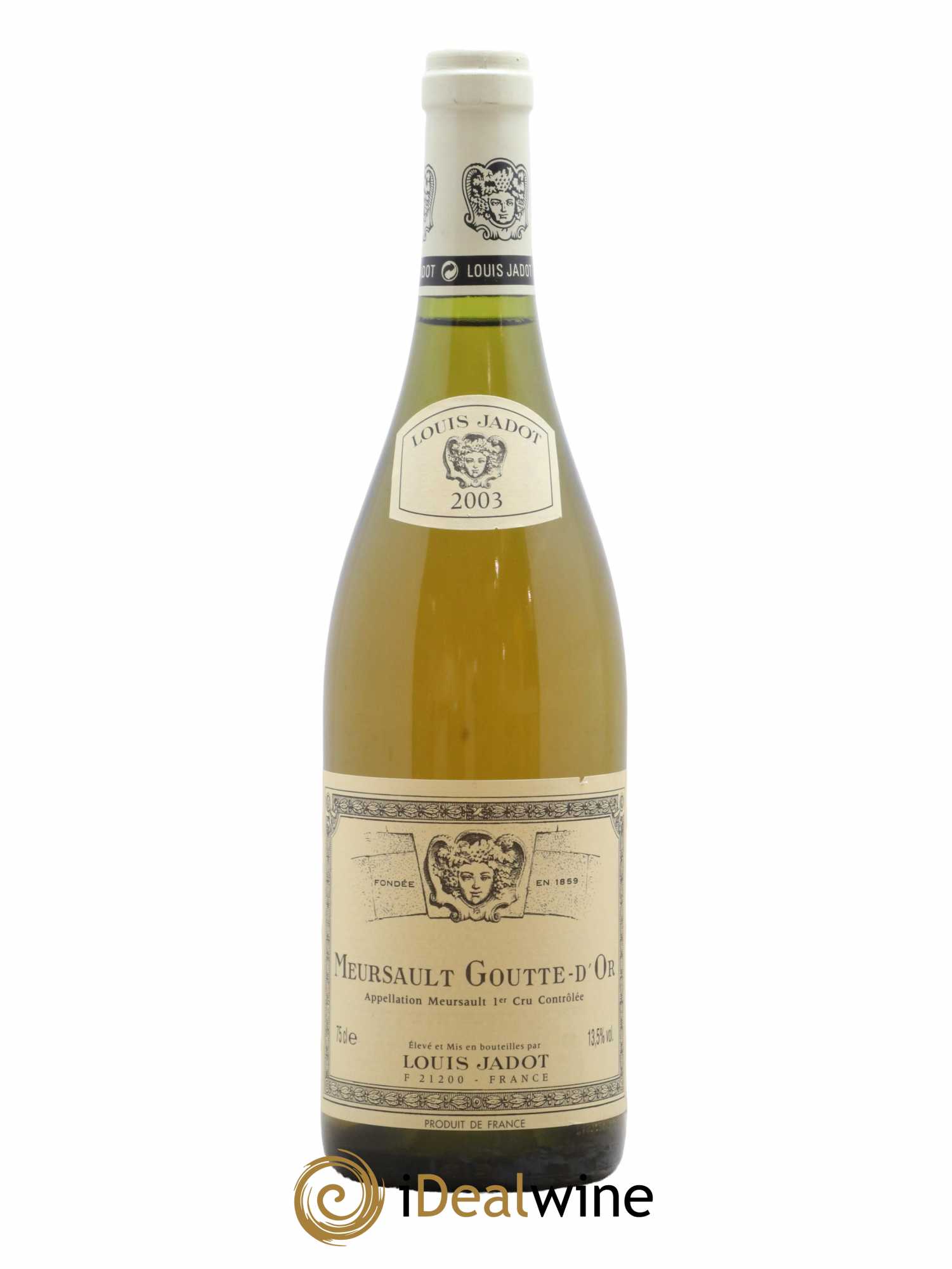 Meursault 1er Cru Goutte d'Or Domaine Louis Jadot 2003 - Lot de 1 bouteille - 0