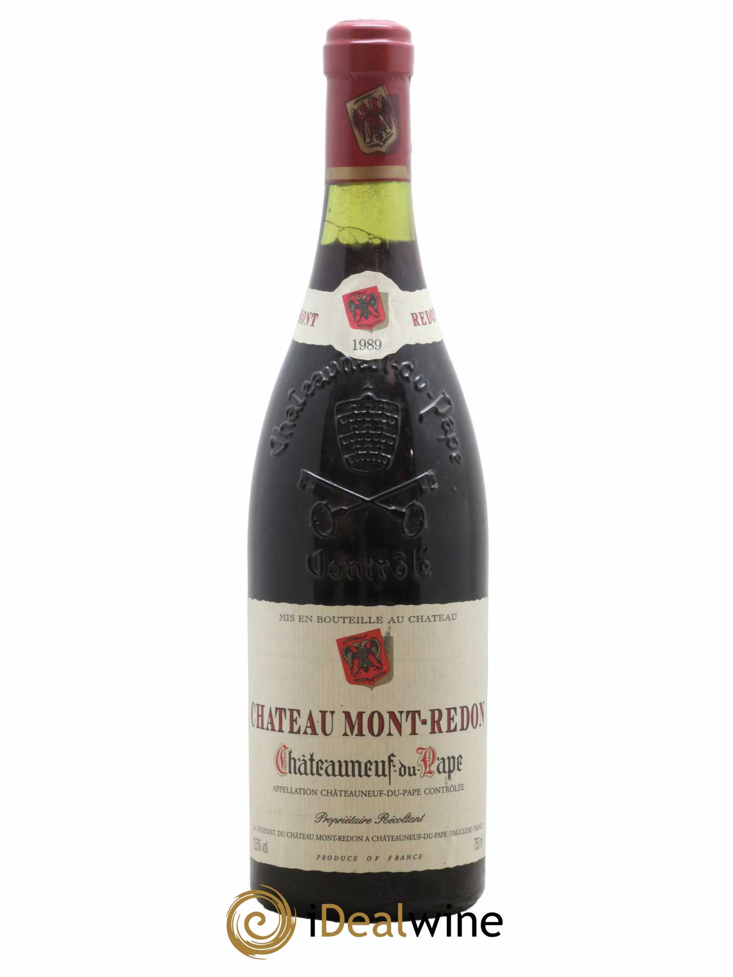 Châteauneuf-du-Pape Château Mont-Redon Famille Abeille-Fabre 1989 - Posten von 1 Flasche - 0