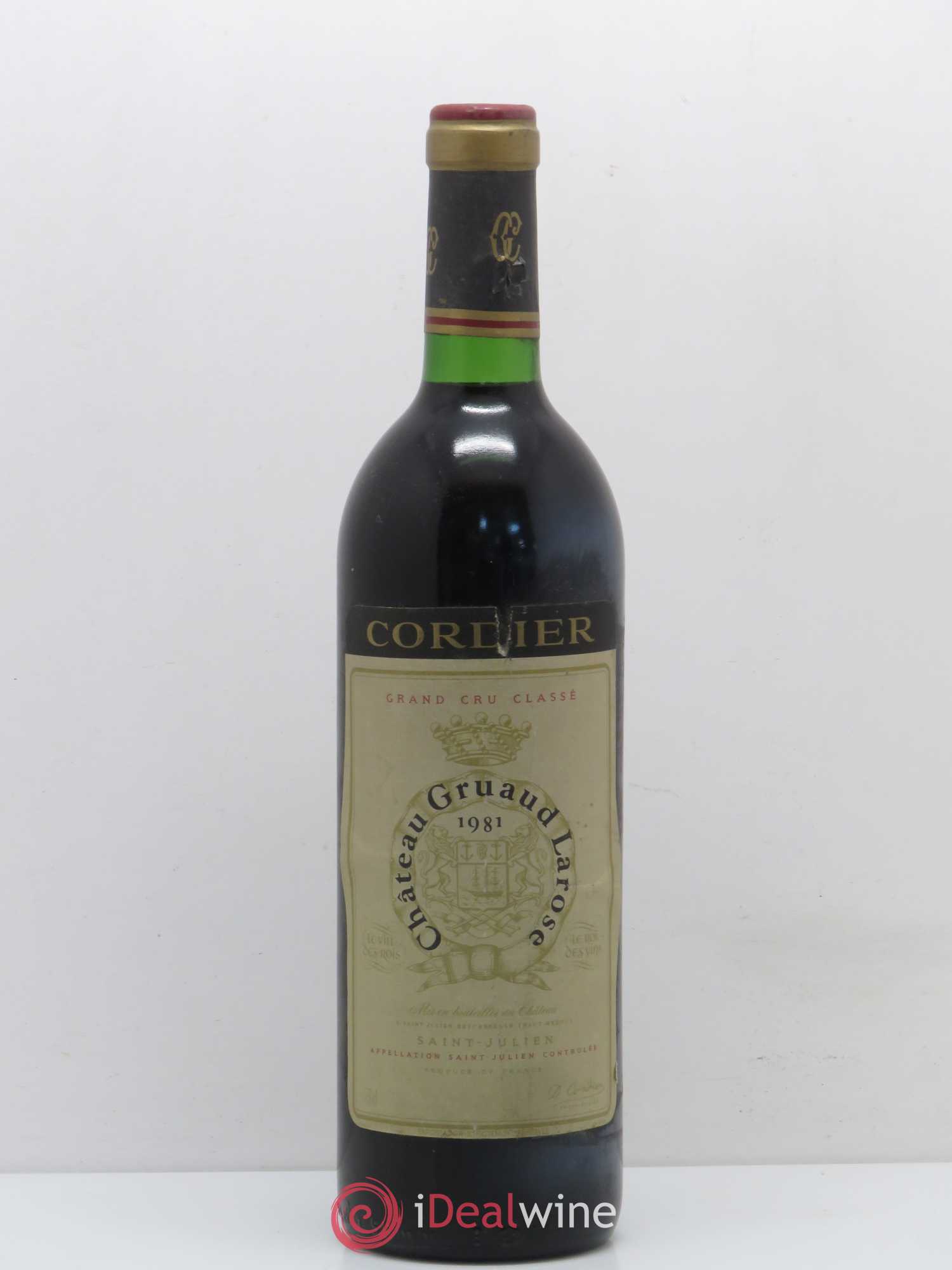Château Gruaud Larose 2ème Grand Cru Classé 1981 - Lot de 1 bouteille - 0