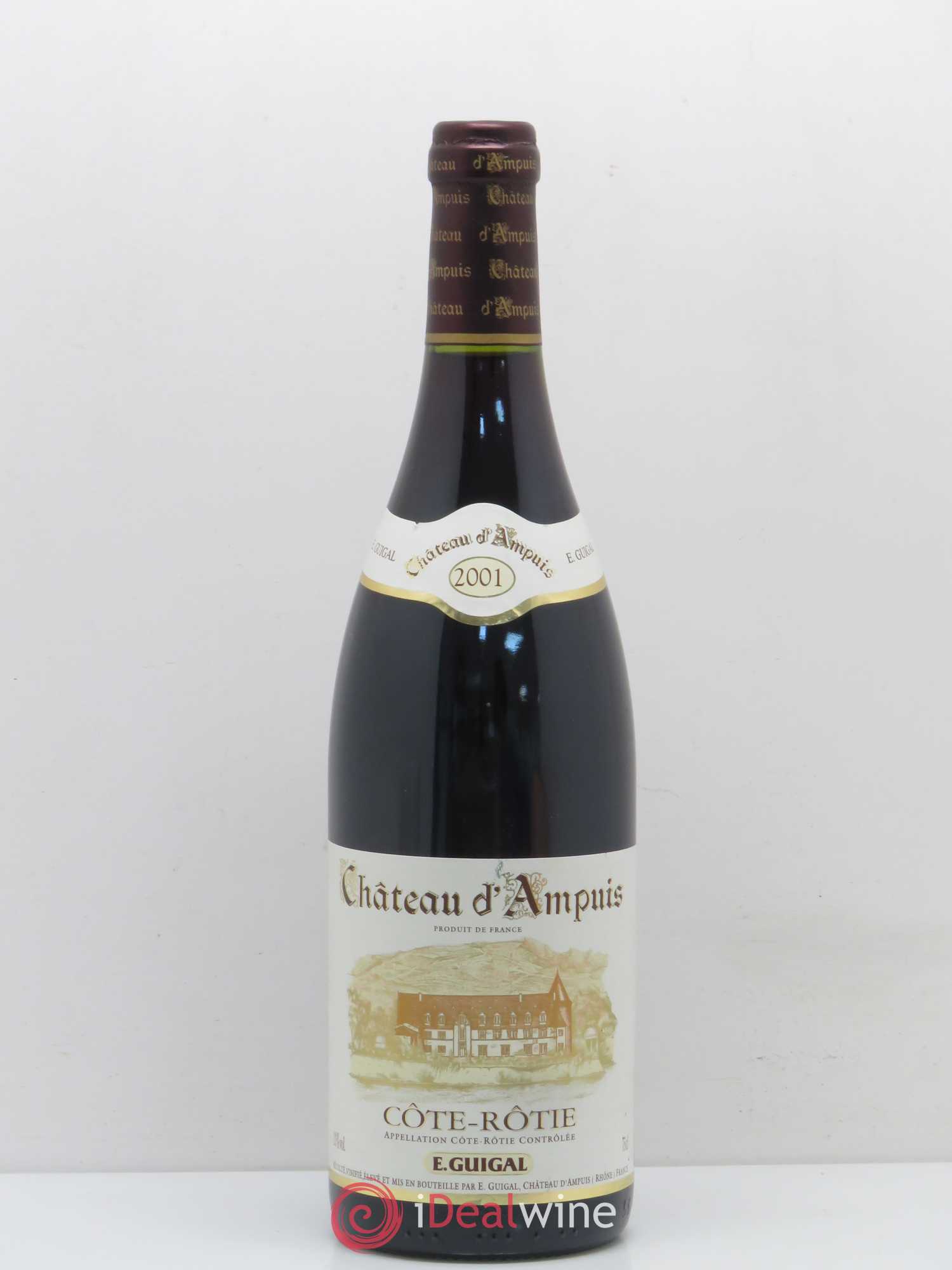 Côte-Rôtie Château d'Ampuis Guigal 2001 - Lot de 1 bouteille - 0