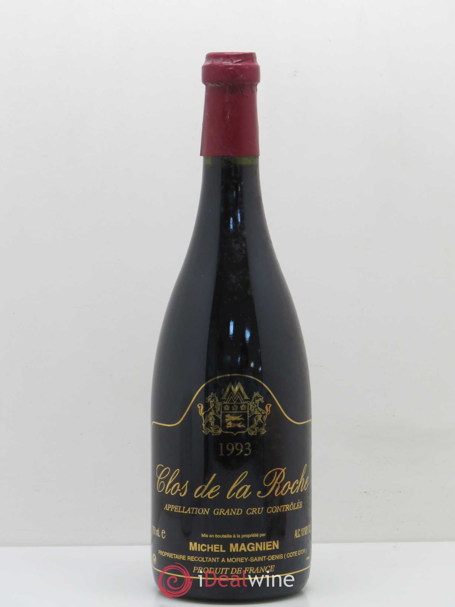 Clos de la Roche Grand Cru Michel Magnien 1993 - Lot de 1 bouteille - 0