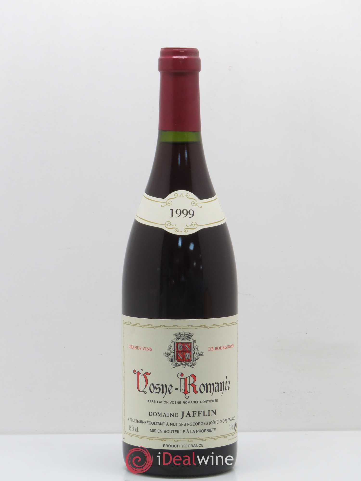 Vosne-Romanée Jafflin 1999 - Lot de 1 bouteille - 0