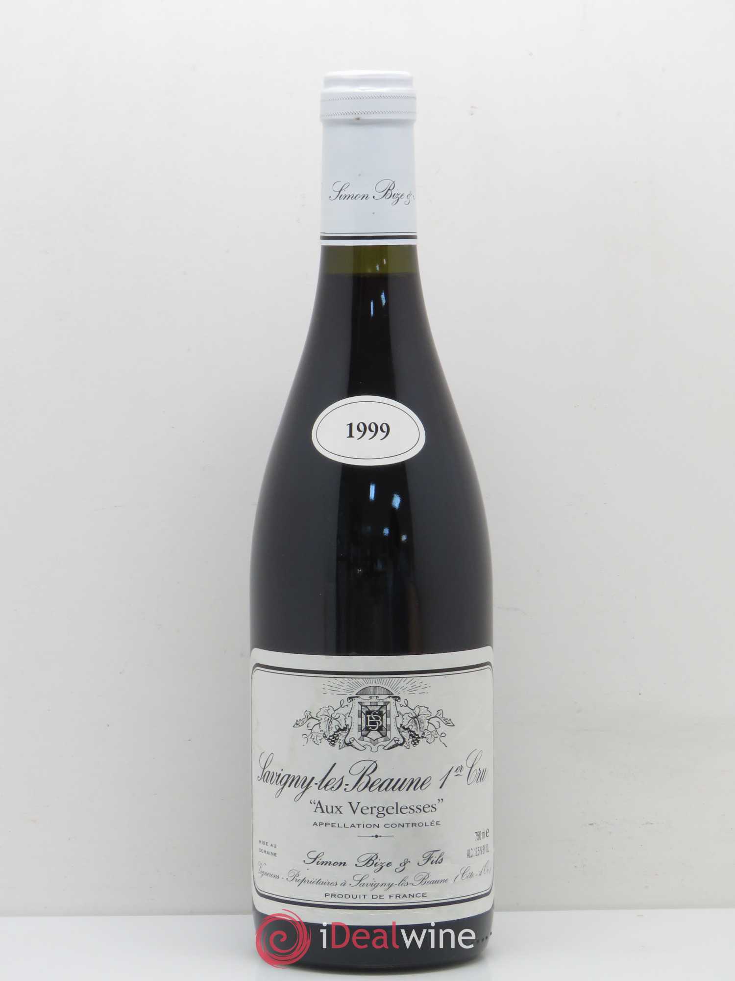 Savigny-lès-Beaune Aux Vergelesses Simon Bize & Fils 1999 - Posten von 1 Flasche - 0